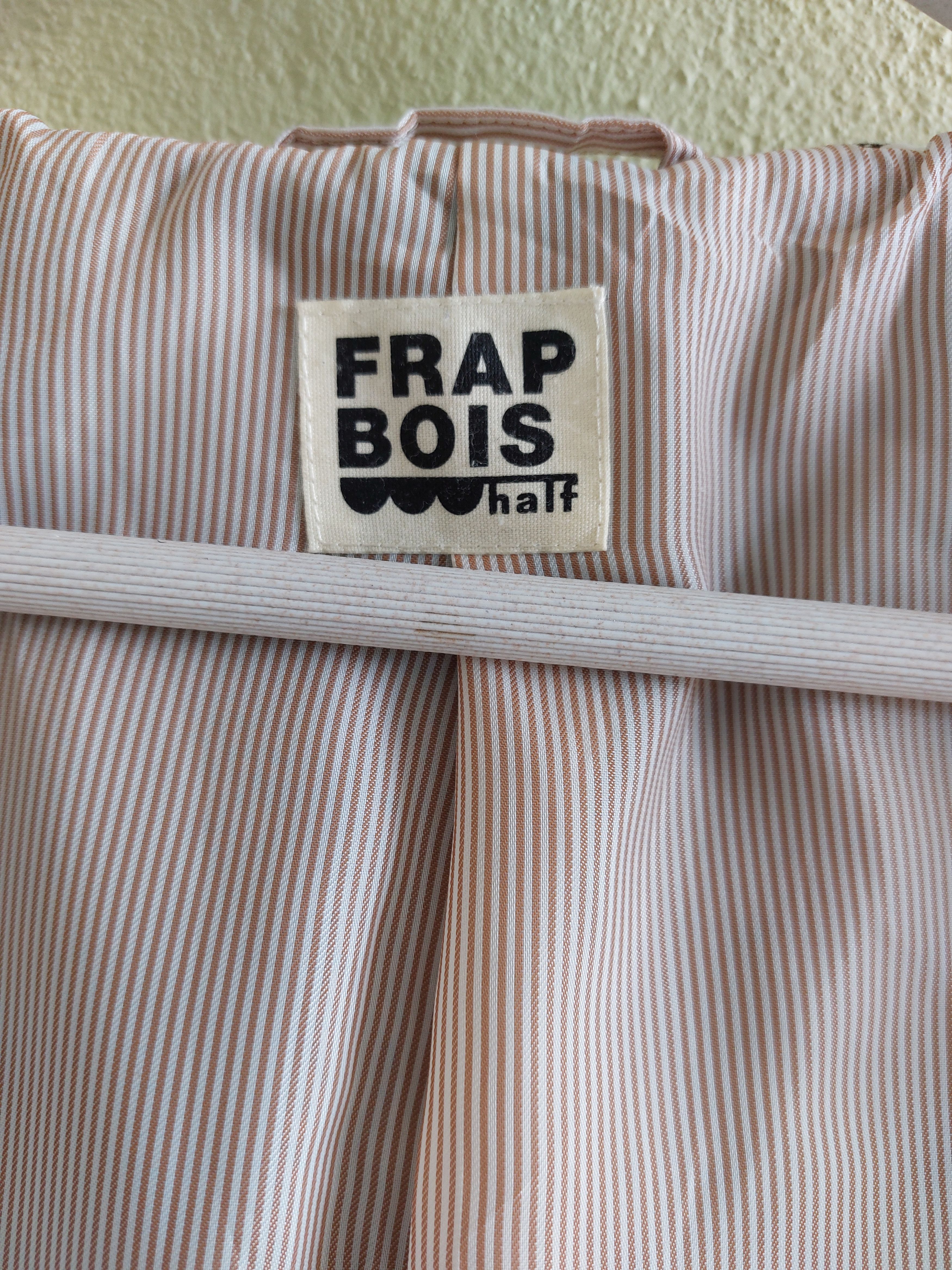 Frapbois FRAPBOIS hoodie button wool coat sweater Size US S / EU 44-46 / 1 - 8 Thumbnail
