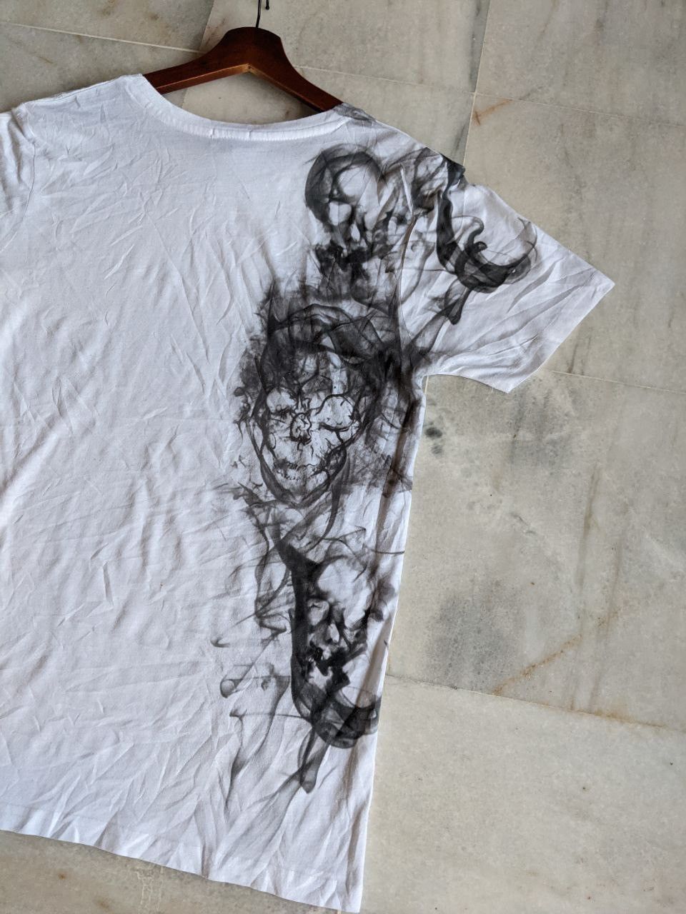 River Island Vintage Skulls Smoke River Island Tee x Arts & Science Size US L / EU 52-54 / 3 - 11 Thumbnail