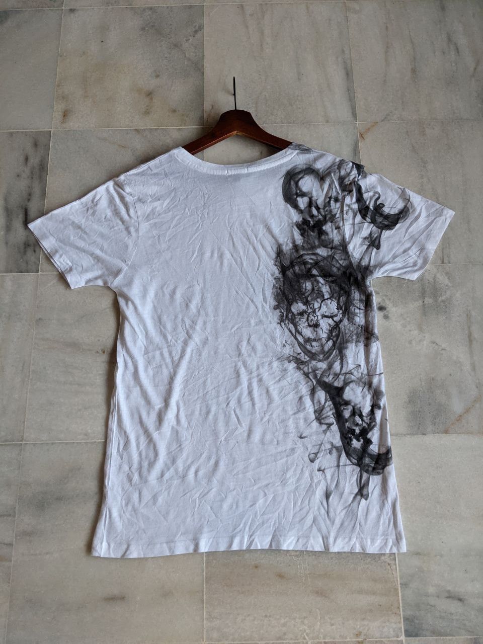 River Island Vintage Skulls Smoke River Island Tee x Arts & Science Size US L / EU 52-54 / 3 - 10 Thumbnail