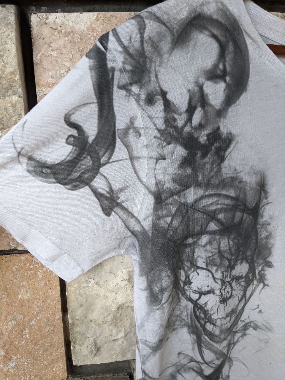 River Island Vintage Skulls Smoke River Island Tee x Arts & Science Size US L / EU 52-54 / 3 - 4 Thumbnail