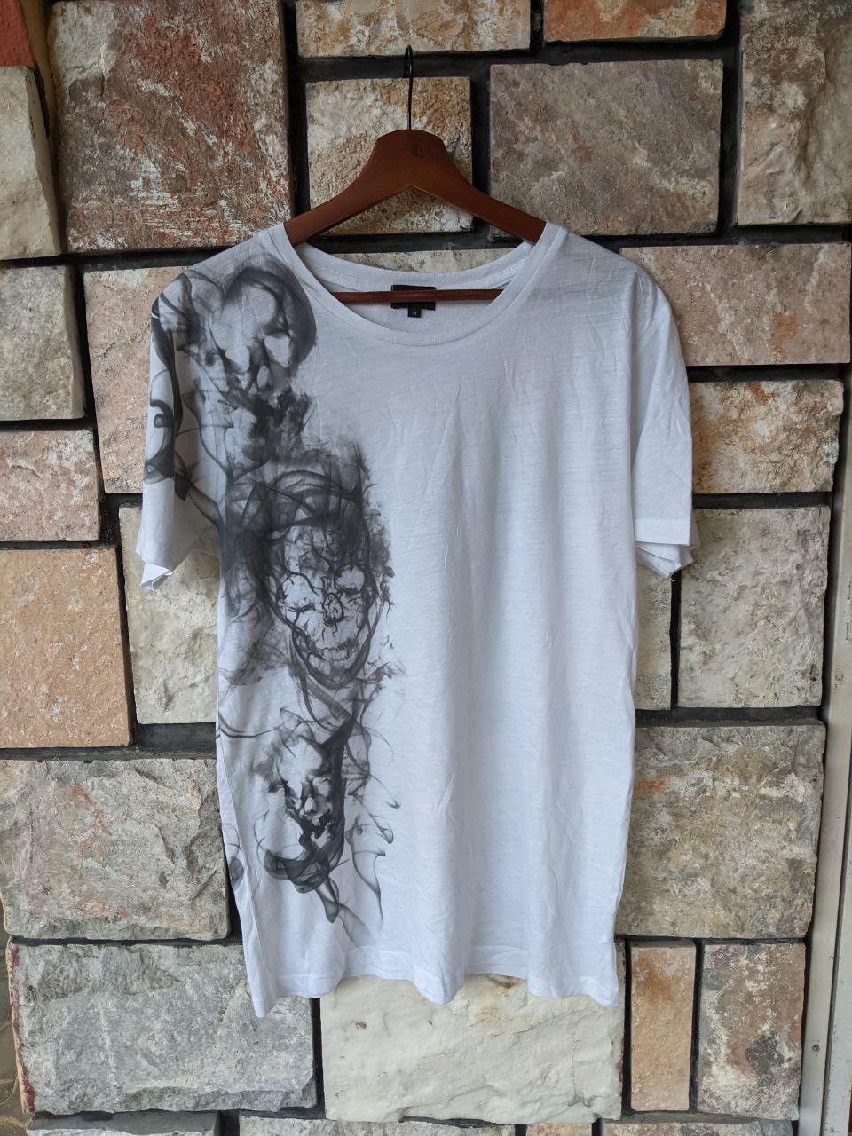 River Island Vintage Skulls Smoke River Island Tee x Arts & Science Size US L / EU 52-54 / 3 - 1 Thumbnail