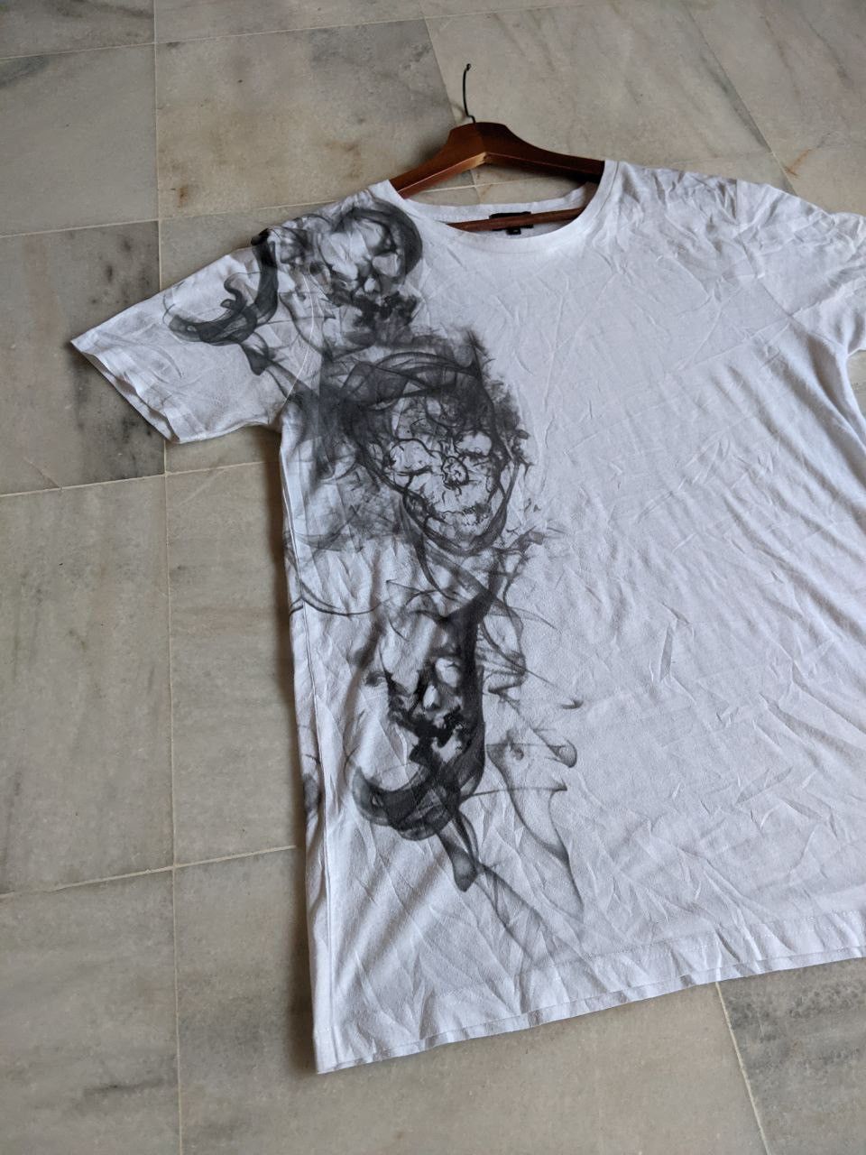 River Island Vintage Skulls Smoke River Island Tee x Arts & Science Size US L / EU 52-54 / 3 - 8 Thumbnail