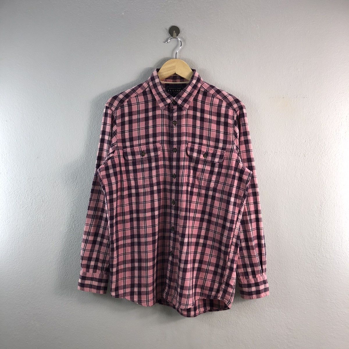 Uniqlo Flannel Checkered Casual Button Up Shirt
