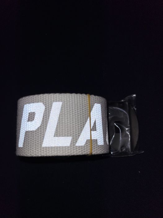 Places + Faces P + F Reflective Logo Belt | Grailed