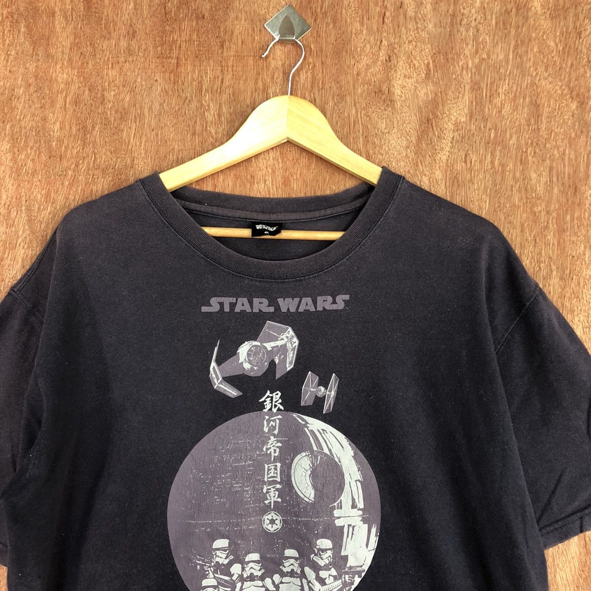 Star Wars Star Wars movie Black Short Sleeve Tshirt #H310 Size US XL / EU 56 / 4 - 7 Thumbnail