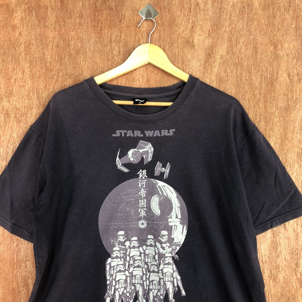 Star Wars Star Wars movie Black Short Sleeve Tshirt #H310 Size US XL / EU 56 / 4 - 2 Thumbnail