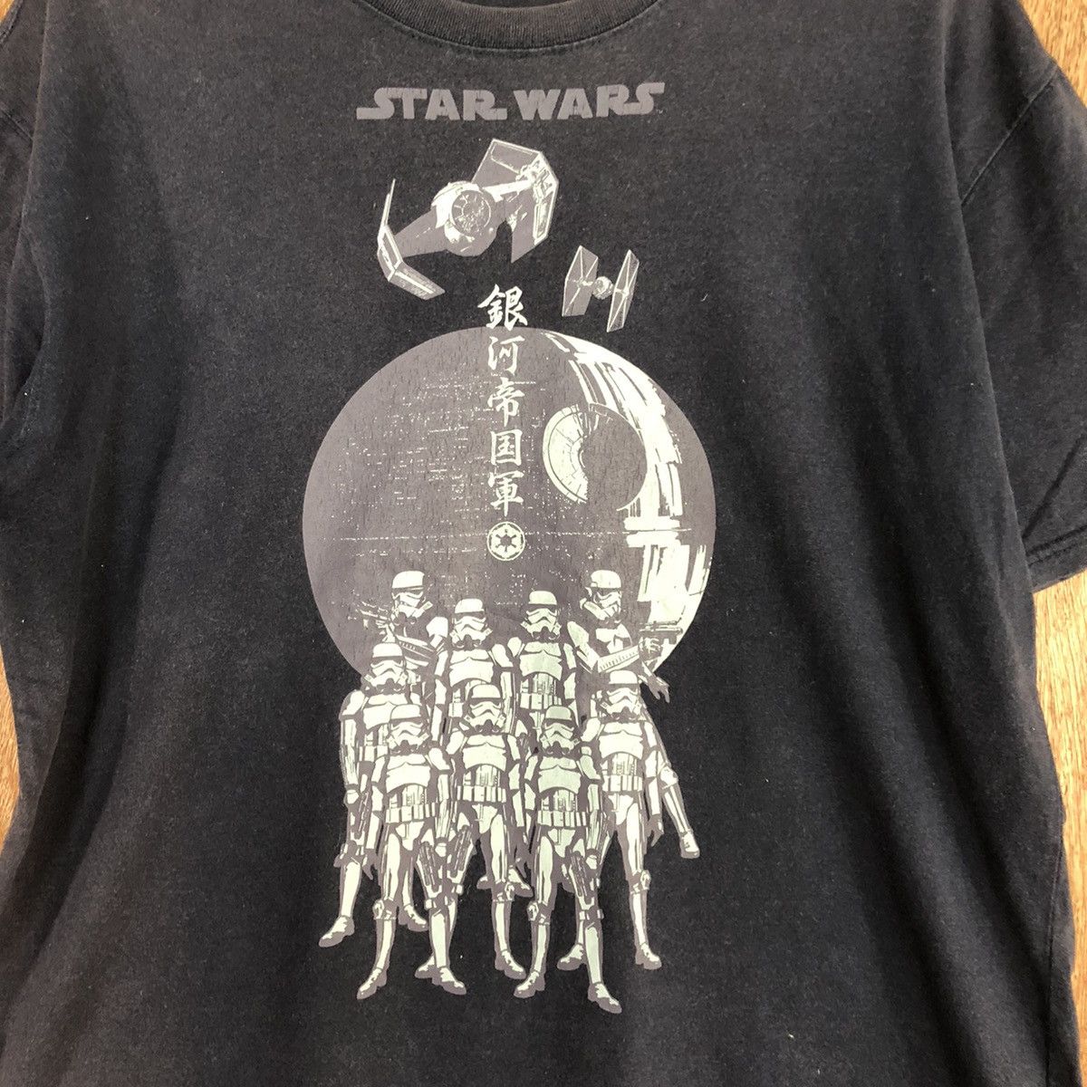 Star Wars Star Wars movie Black Short Sleeve Tshirt #H310 Size US XL / EU 56 / 4 - 8 Thumbnail