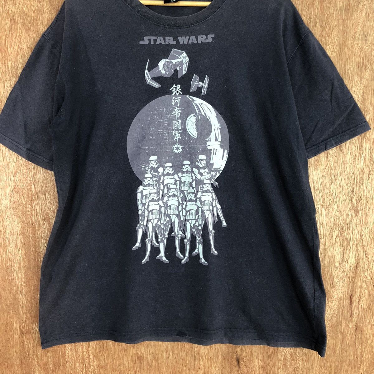 Star Wars Star Wars movie Black Short Sleeve Tshirt #H310 Size US XL / EU 56 / 4 - 6 Thumbnail