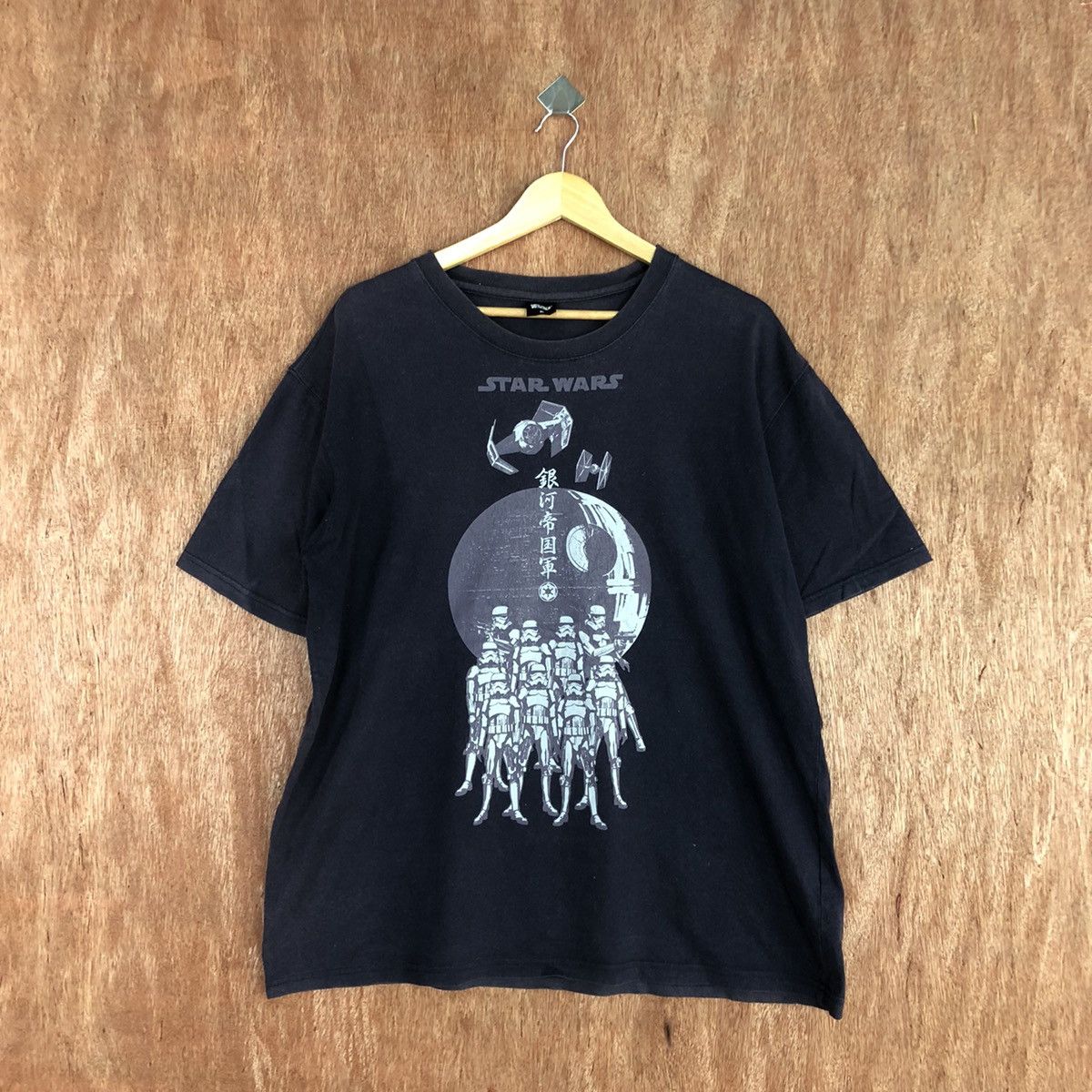 Star Wars movie Black Short Sleeve Tshirt #H310