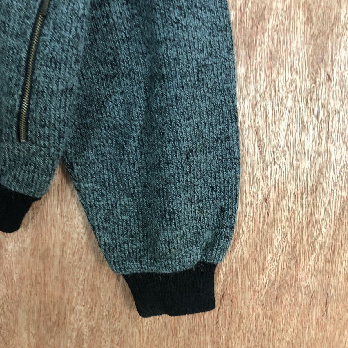 Homespun Knitwear Seaglen Grey Shag Shaggy Knitwear sweatshirt #H213 Size US L / EU 52-54 / 3 - 4 Thumbnail