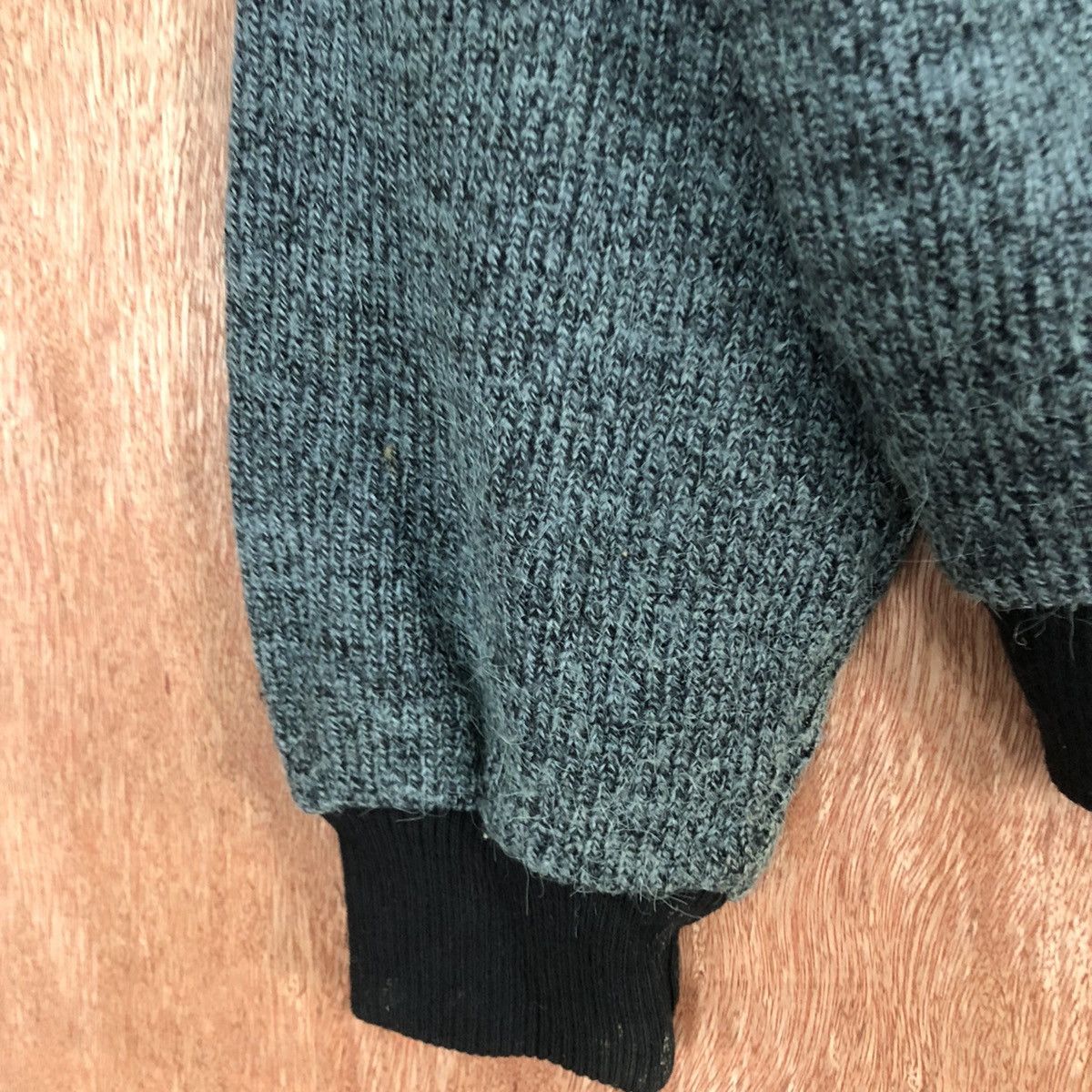 Homespun Knitwear Seaglen Grey Shag Shaggy Knitwear sweatshirt #H213 Size US L / EU 52-54 / 3 - 6 Thumbnail