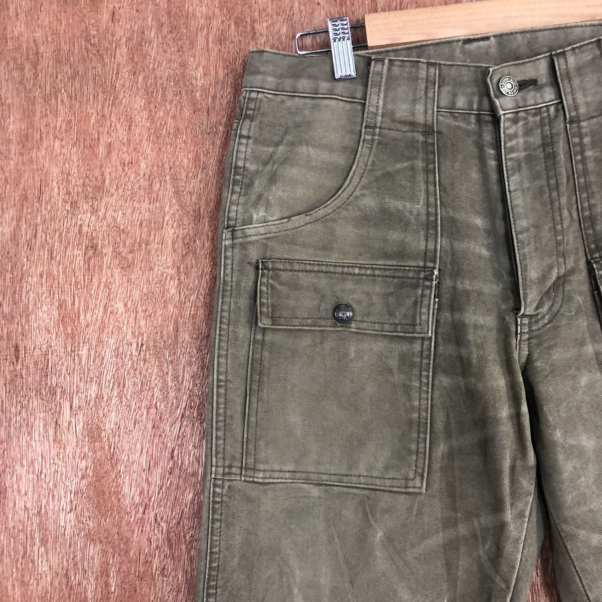 Japanese Brand Blue Way japan faded streetwear cargo bush Pants #H173 Size US 27 - 6 Thumbnail