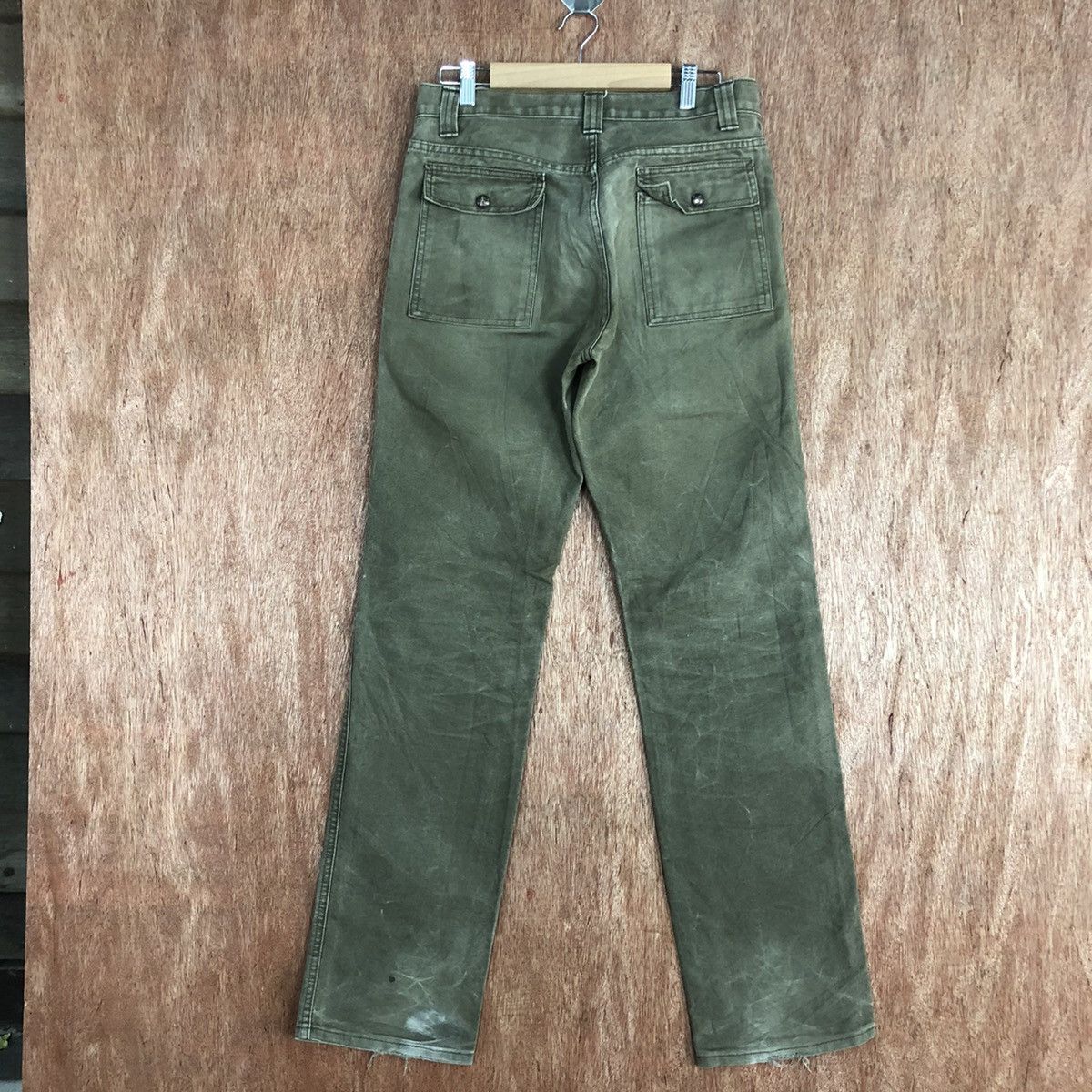 Japanese Brand Blue Way japan faded streetwear cargo bush Pants #H173 Size US 27 - 9 Thumbnail