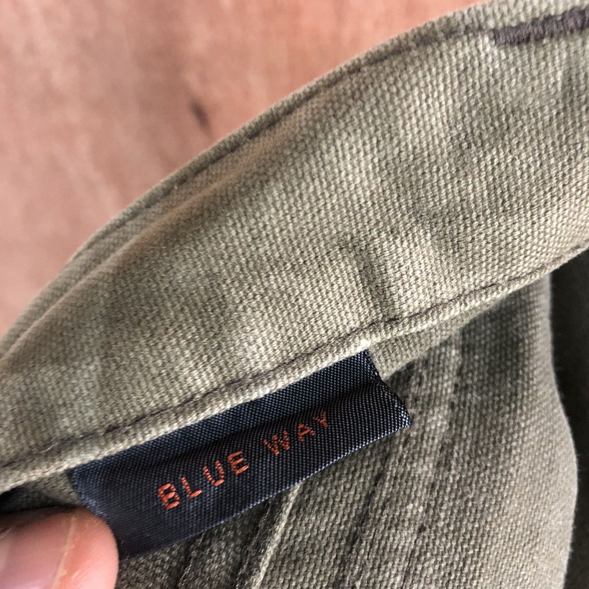 Japanese Brand Blue Way japan faded streetwear cargo bush Pants #H173 Size US 27 - 13 Thumbnail