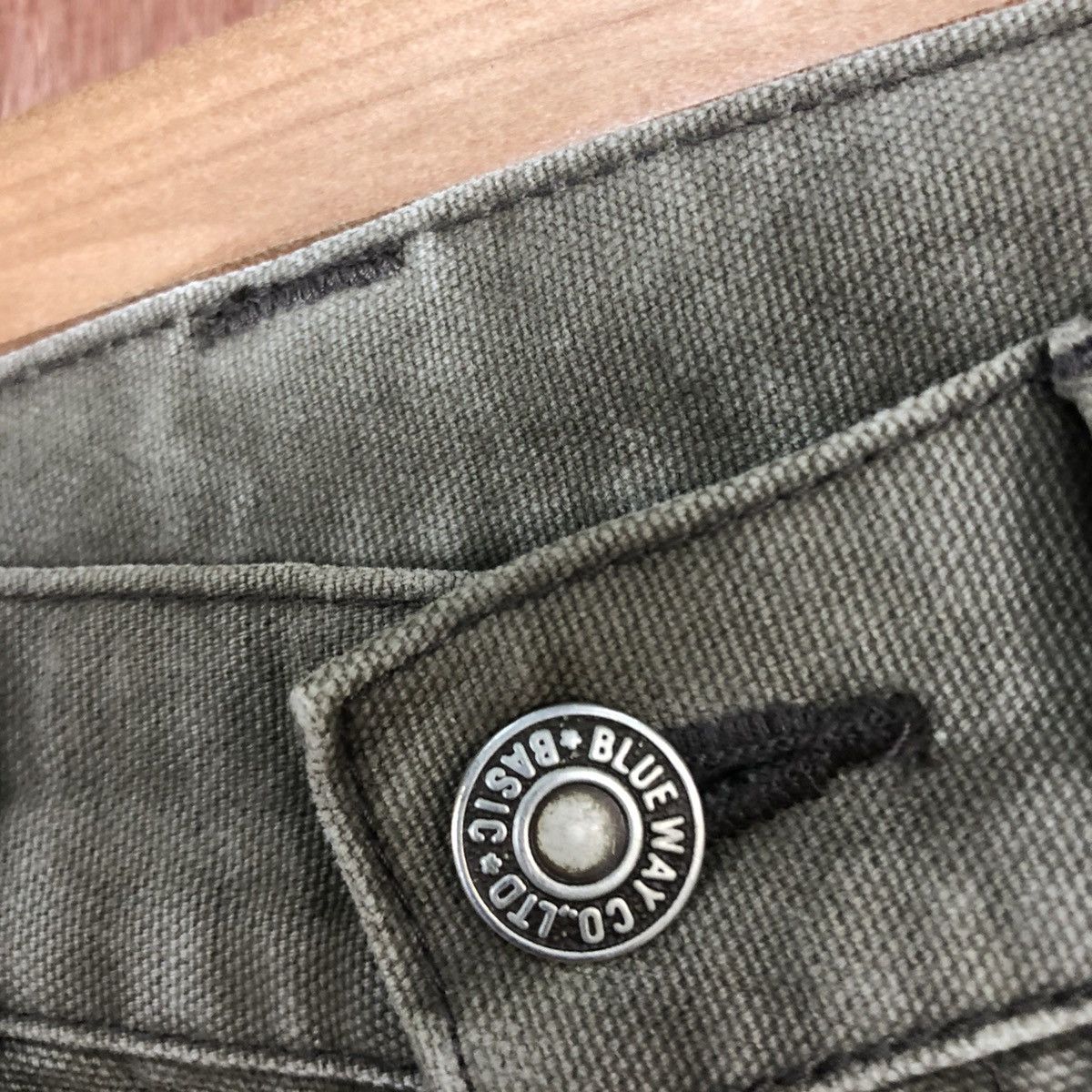 Japanese Brand Blue Way japan faded streetwear cargo bush Pants #H173 Size US 27 - 7 Thumbnail