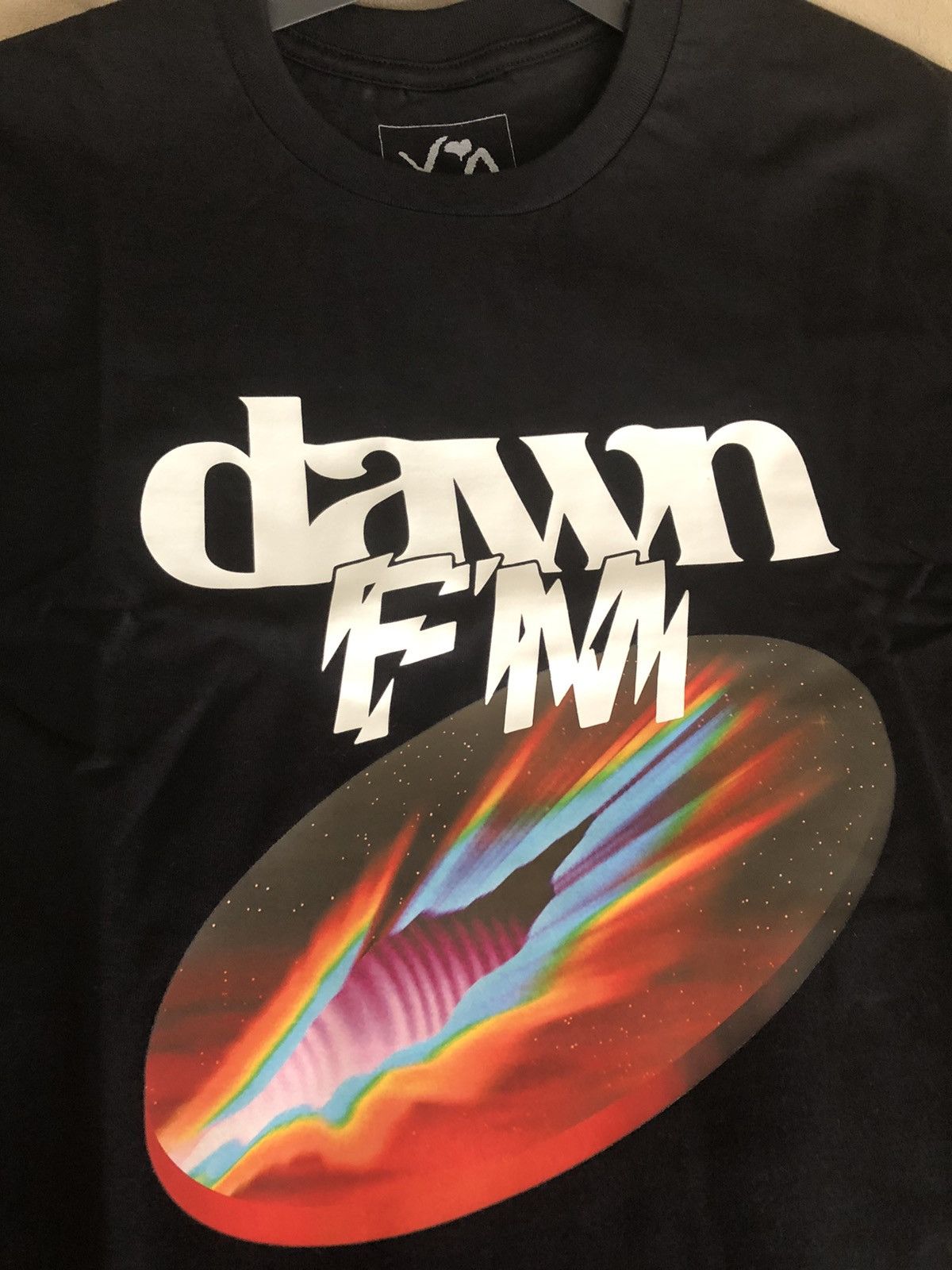 The Weeknd Dawn FM Rip Tee Size Large