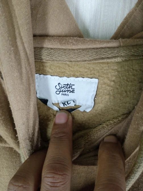 Sixth June Paris Rare Vintage Sixth June Paris Hoodie Sweatshirt Size US XL / EU 56 / 4 - 4 Thumbnail