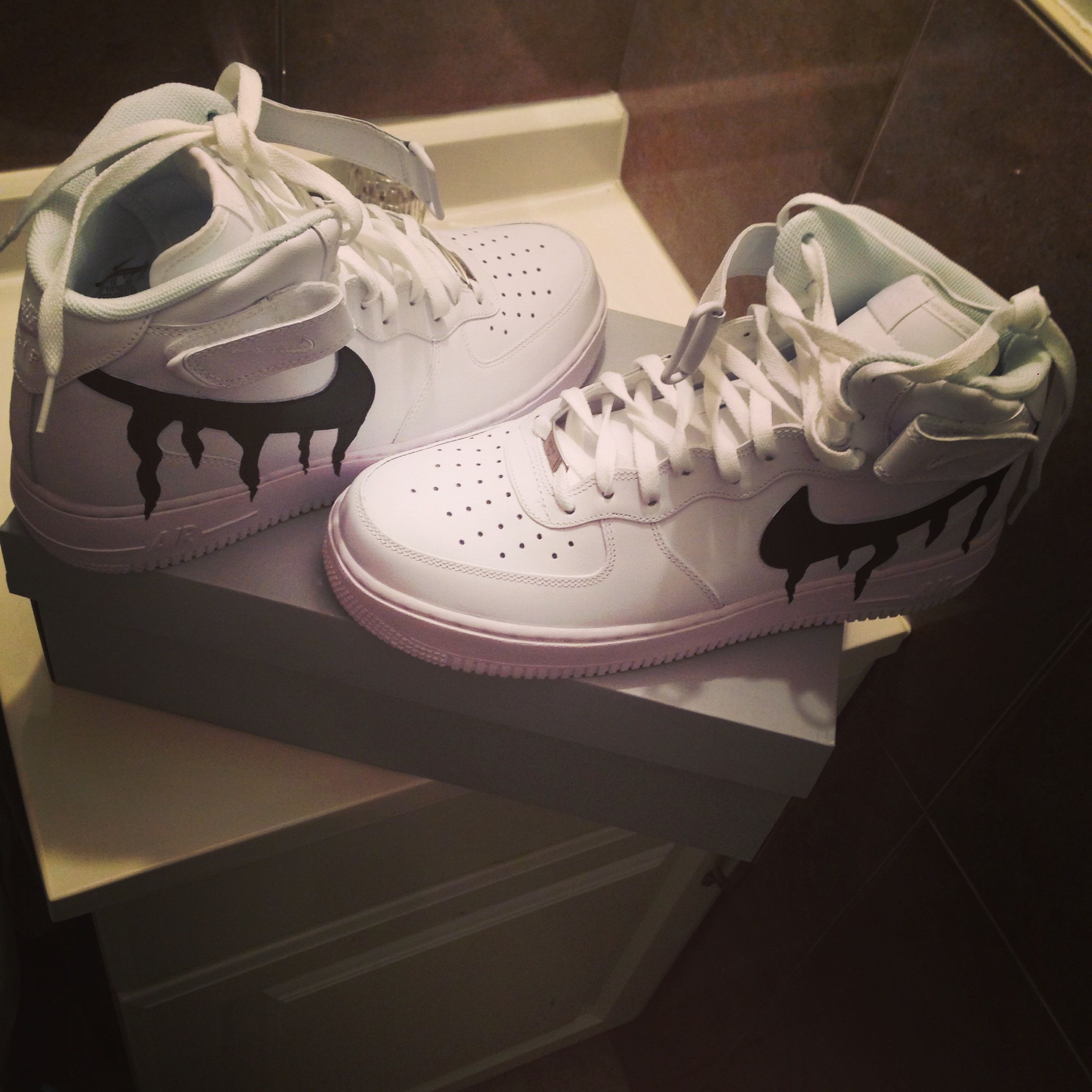Nike Air Force 1 custom design | Grailed