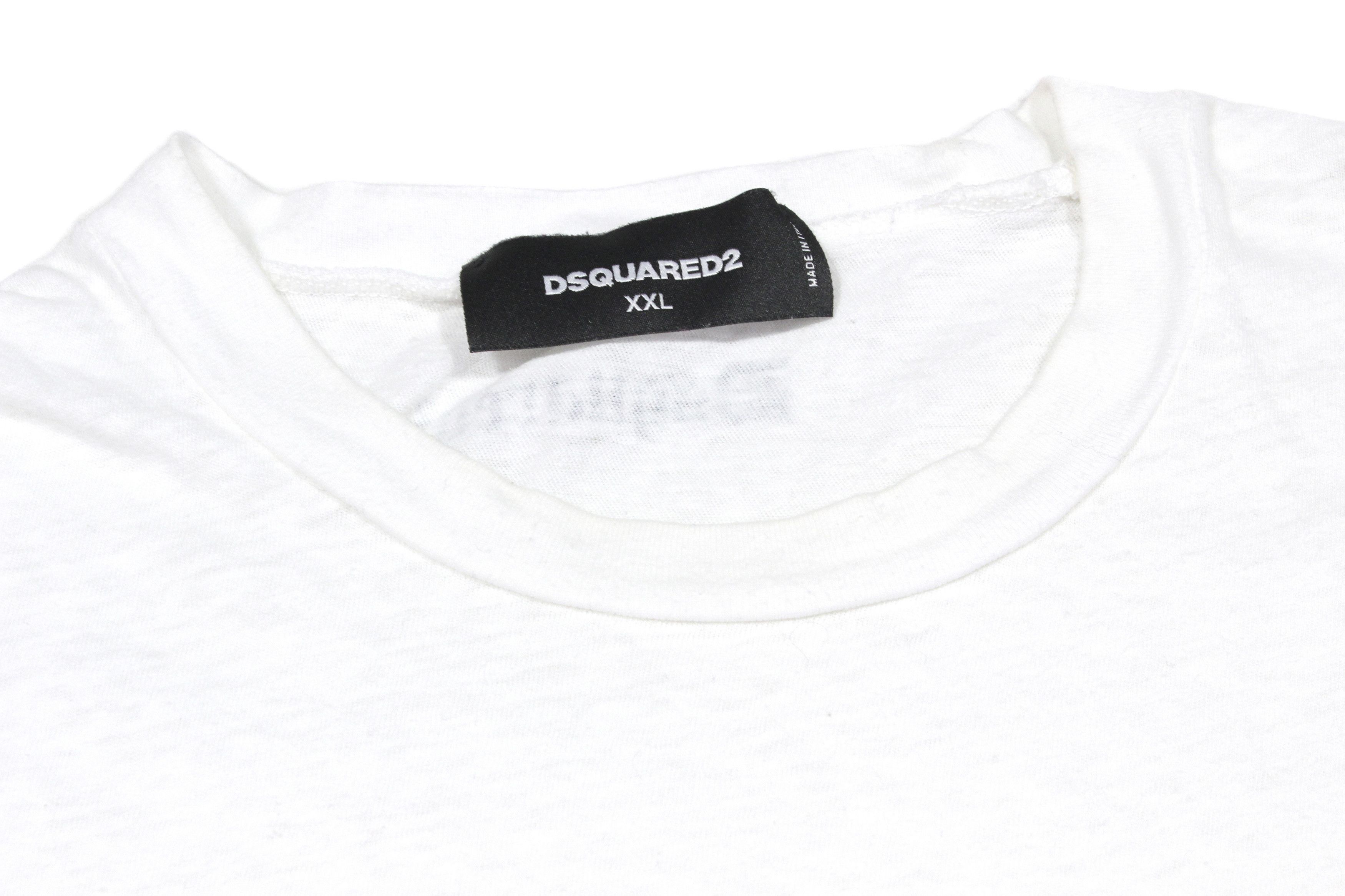 Dsquared2 Caten Twins Big Logo T-Shirt Size US XXL / EU 58 / 5 - 4 Thumbnail