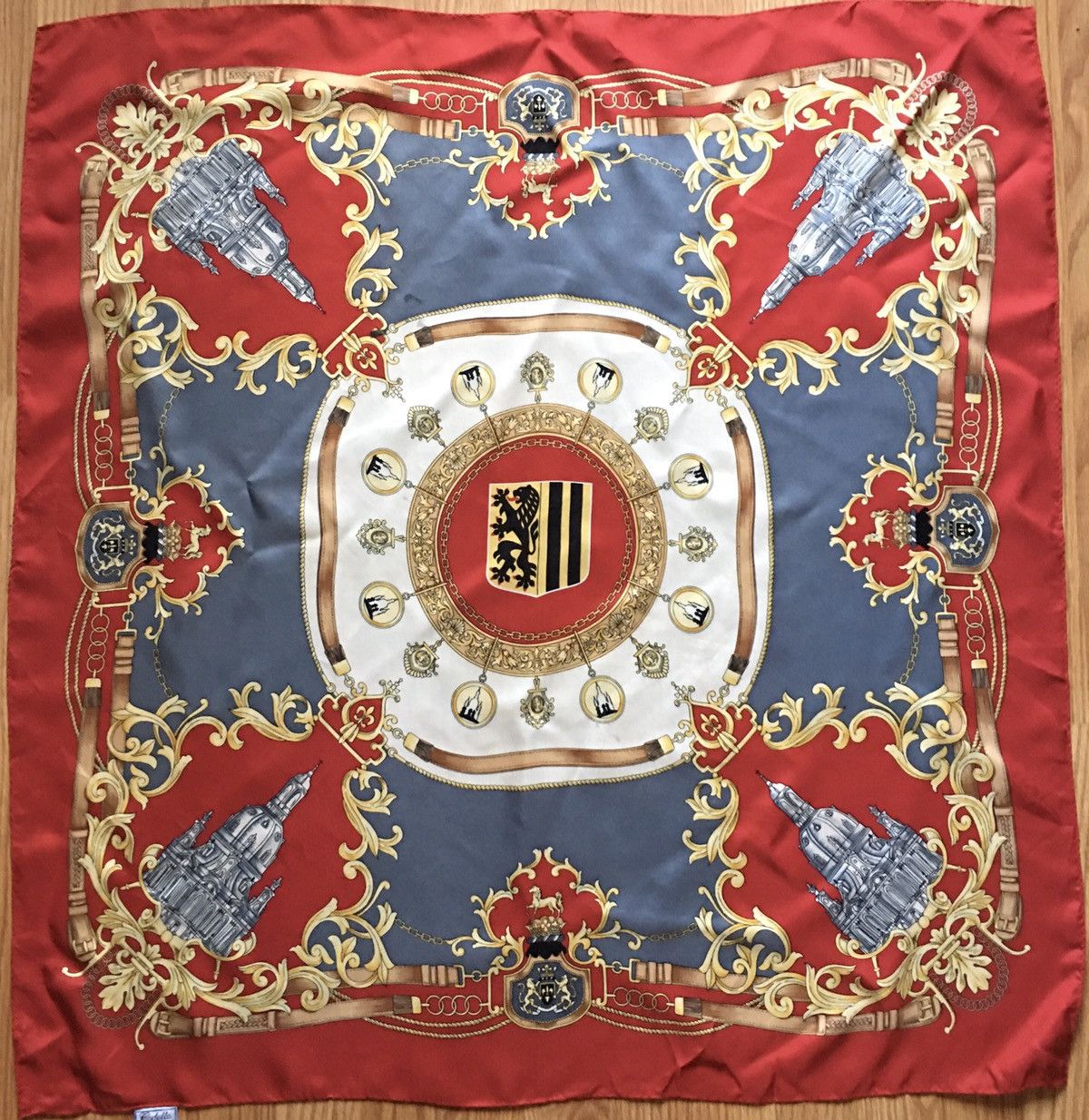 Luxury × Other × Vintage Codello Vintage Beautiful Italy Silk Scarf ...