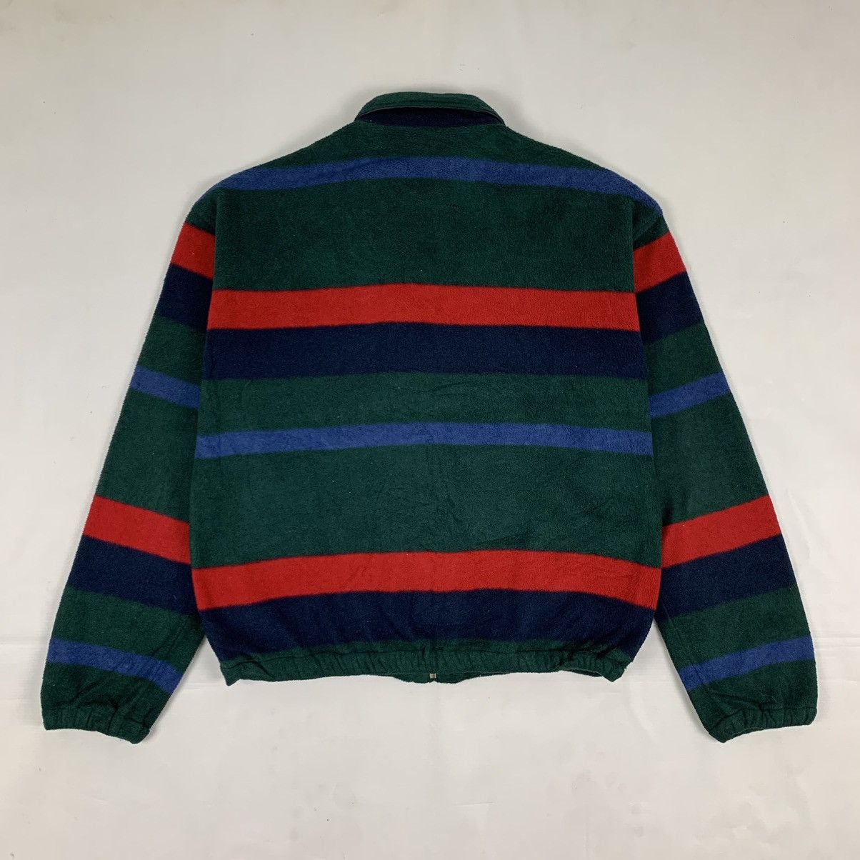Polo Ralph Lauren Vintage Polo Sport By Polo Ralph Lauren Stripe Fleece Jacket Size US M / EU 48-50 / 2 - 6 Thumbnail