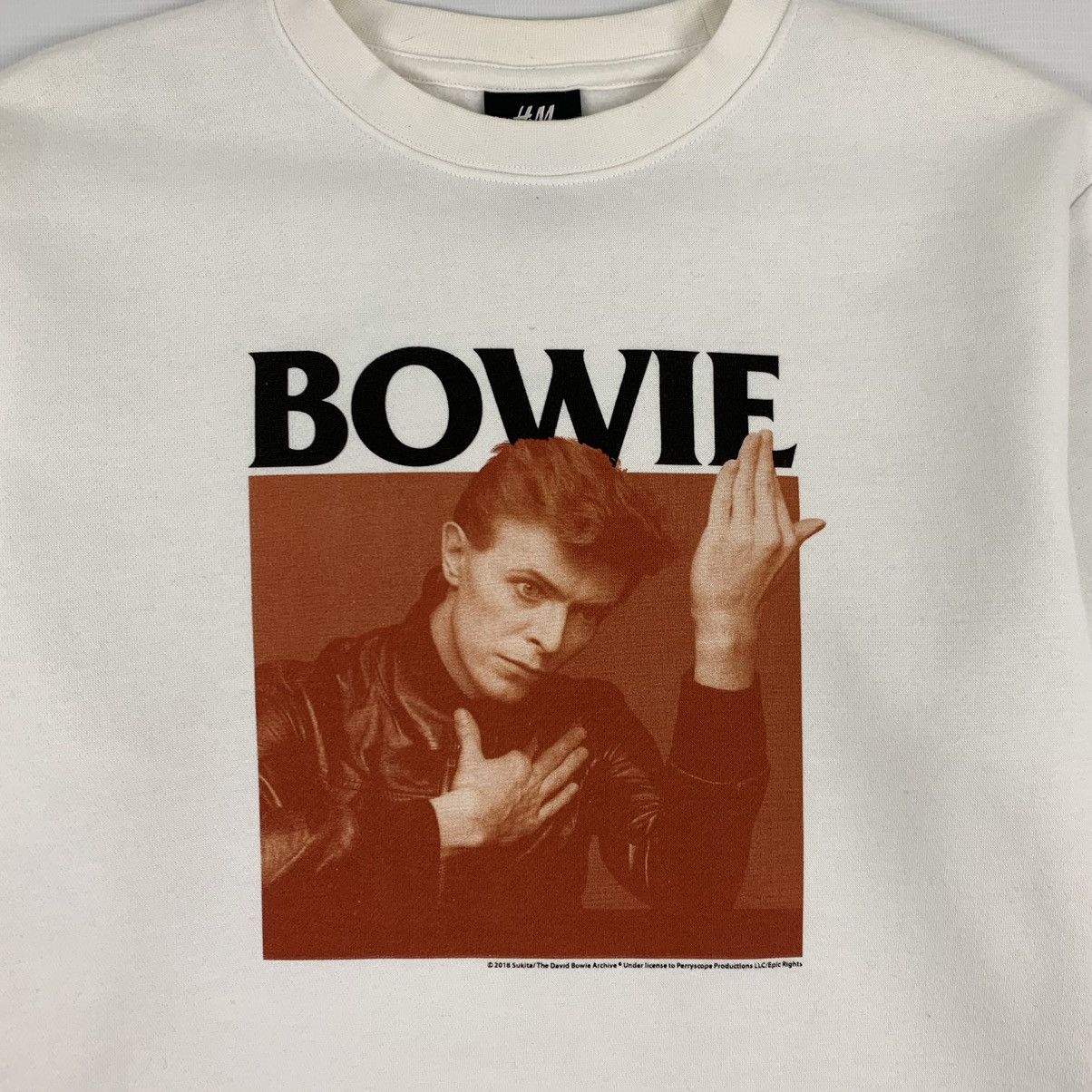 Band Tees H&M X Rock Singer David Bowie Sweatshirt Size US S / EU 44-46 / 1 - 4 Thumbnail