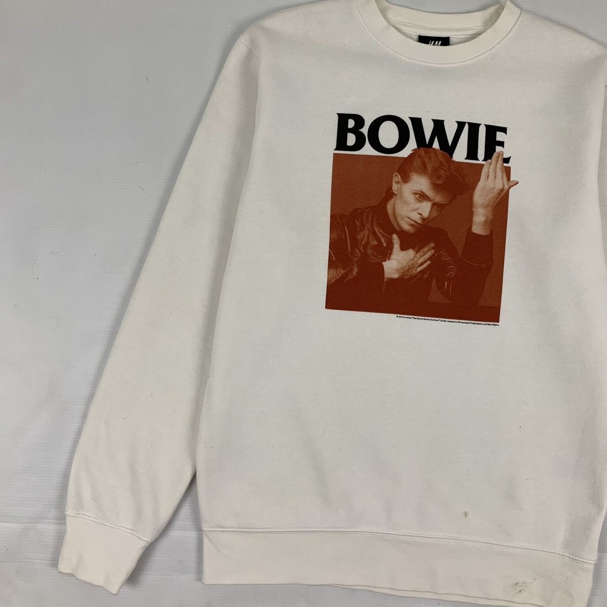 H&m david bowie fashion sweatshirt