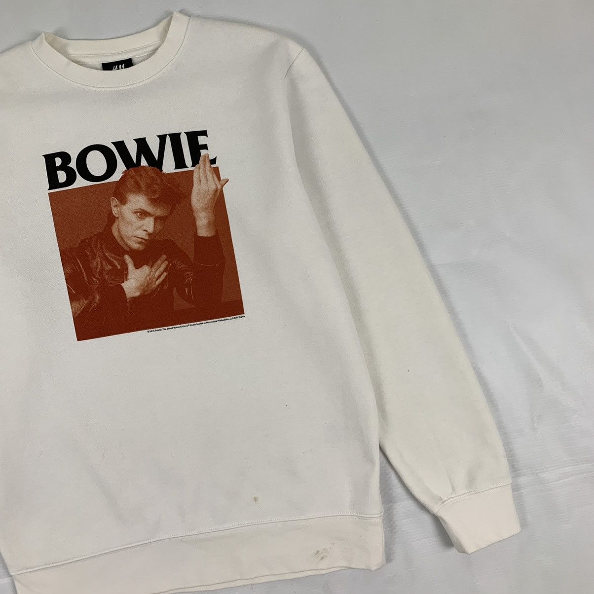 Band Tees H&M X Rock Singer David Bowie Sweatshirt Size US S / EU 44-46 / 1 - 3 Thumbnail