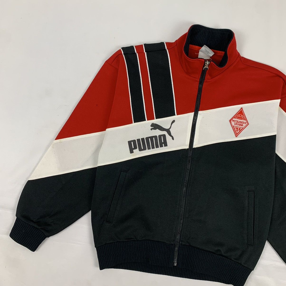 Puma × Vintage Vintage Puma Manchester United Trainer Zipper Jacket Size US M / EU 48-50 / 2 - 4 Thumbnail
