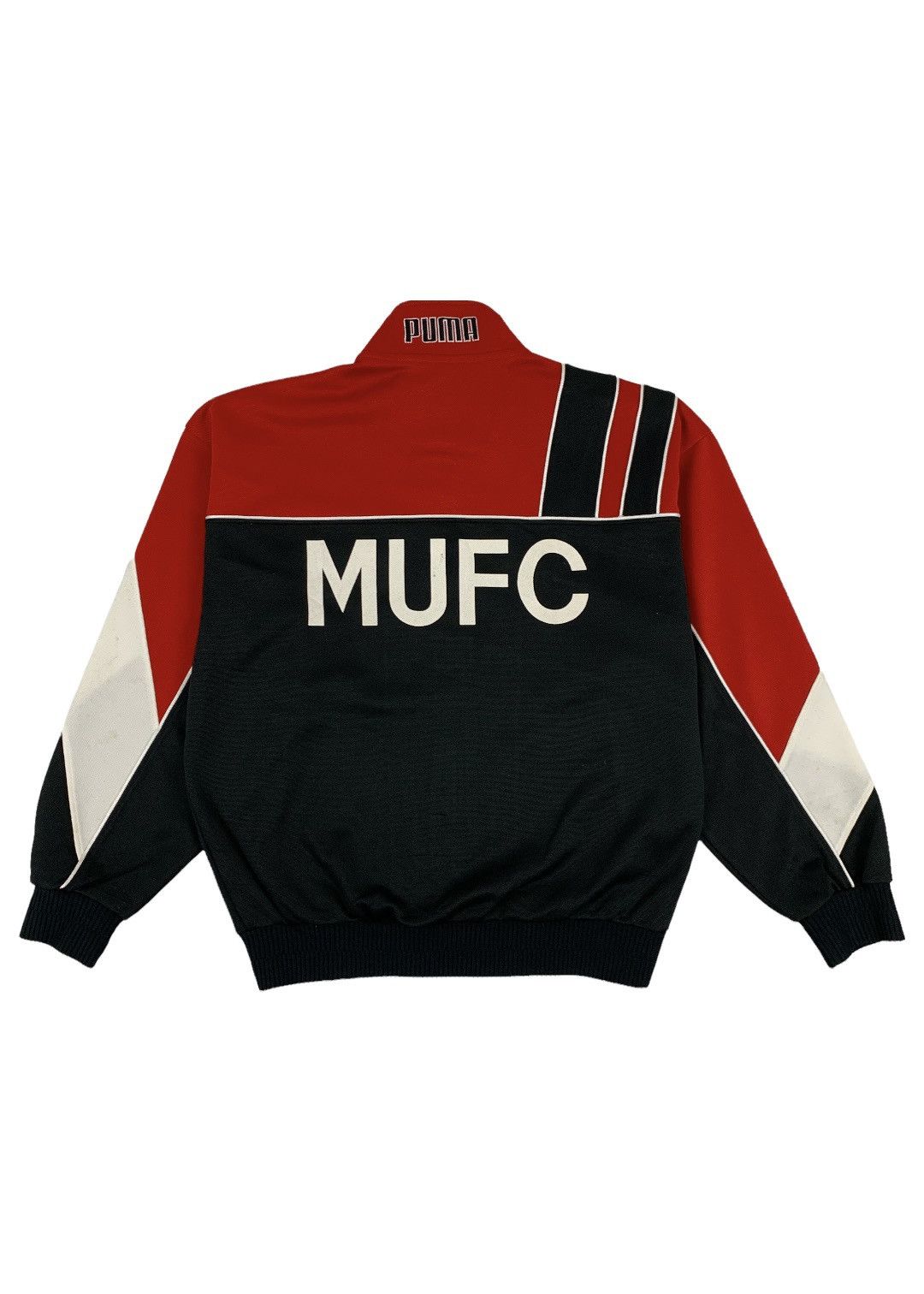 Puma × Vintage Vintage Puma Manchester United Trainer Zipper Jacket Size US M / EU 48-50 / 2 - 1 Thumbnail