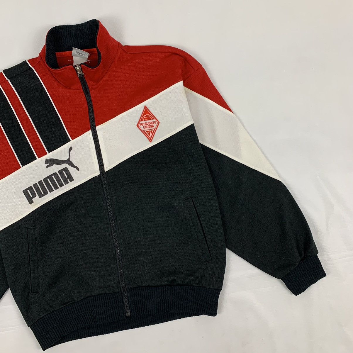 Puma × Vintage Vintage Puma Manchester United Trainer Zipper Jacket Size US M / EU 48-50 / 2 - 5 Thumbnail