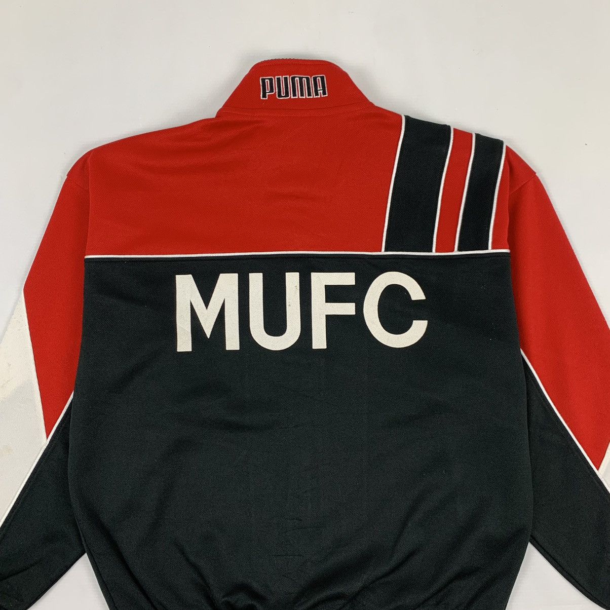 Puma × Vintage Vintage Puma Manchester United Trainer Zipper Jacket Size US M / EU 48-50 / 2 - 2 Thumbnail