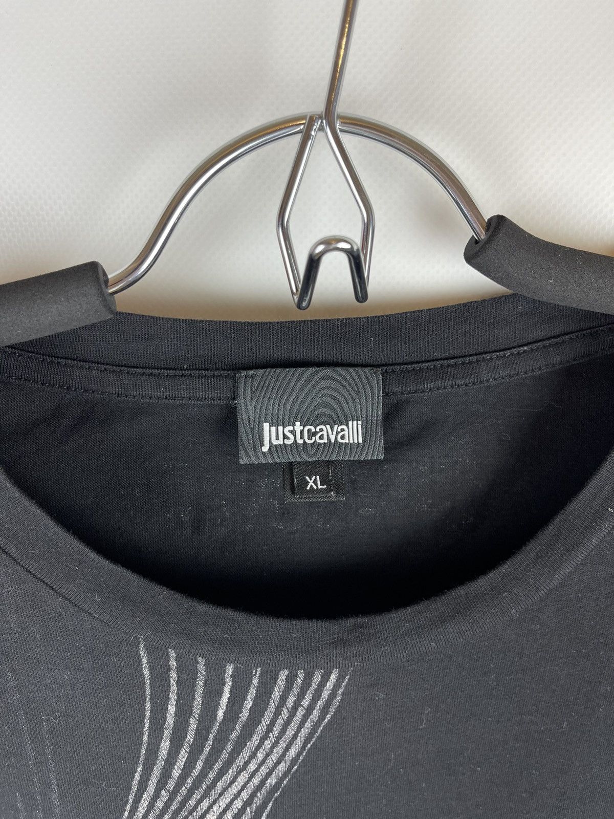 Just Cavalli Just Cavalli big logo skull octopus print pattern tee shirt Size US XL / EU 56 / 4 - 5 Thumbnail