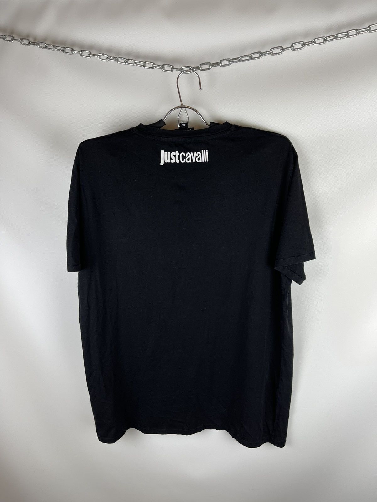 Just Cavalli Just Cavalli big logo skull octopus print pattern tee shirt Size US XL / EU 56 / 4 - 7 Thumbnail