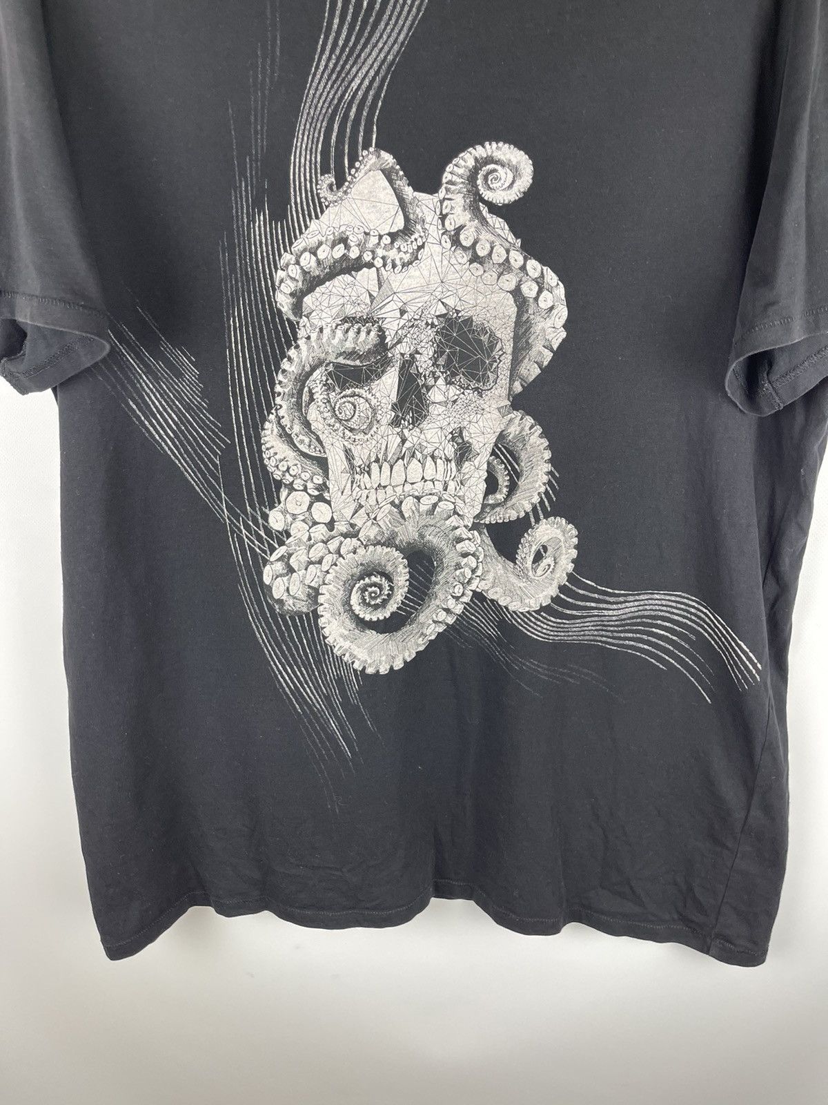 Just Cavalli Just Cavalli big logo skull octopus print pattern tee shirt Size US XL / EU 56 / 4 - 3 Thumbnail