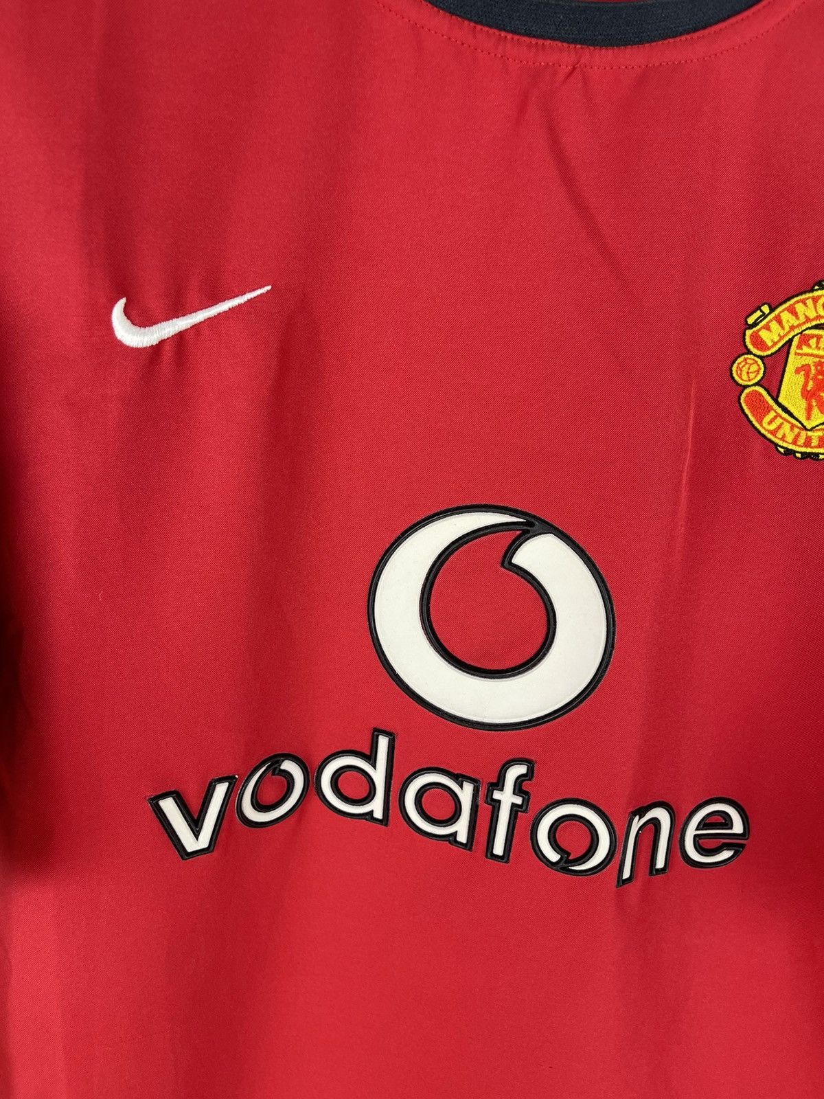 Vintage Nike Manchester United 2002 2004 #10 v. nistelrooy soccer Size US XL / EU 56 / 4 - 6 Thumbnail