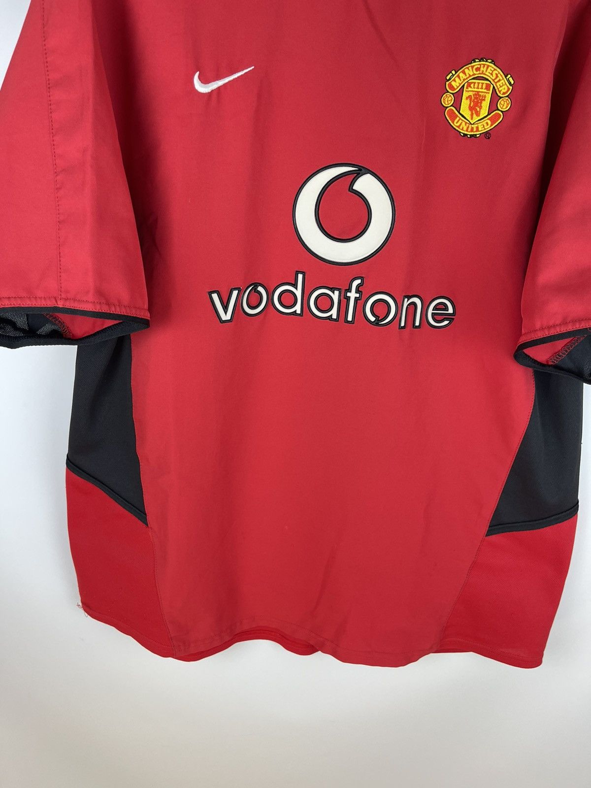 Vintage Nike Manchester United 2002 2004 #10 v. nistelrooy soccer Size US XL / EU 56 / 4 - 3 Thumbnail