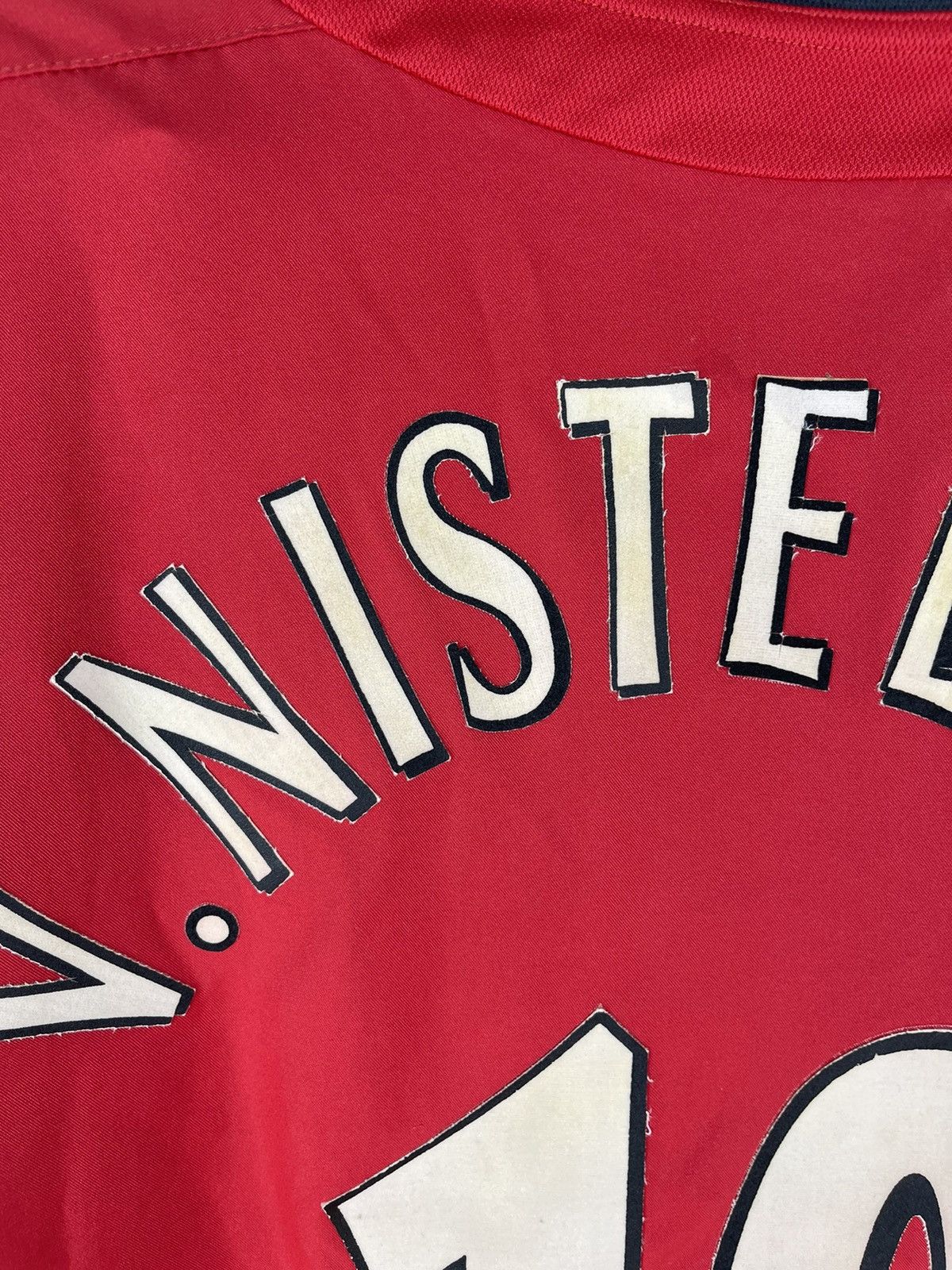 Vintage Nike Manchester United 2002 2004 #10 v. nistelrooy soccer Size US XL / EU 56 / 4 - 14 Thumbnail