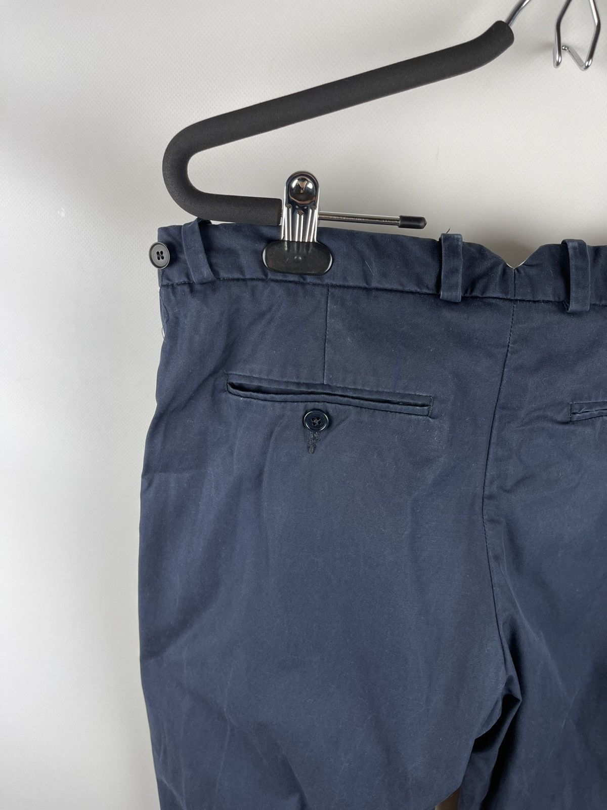Sandro Sandro Paris cotton chinos casual pants navy blue Size US 30 / EU 46 - 9 Thumbnail