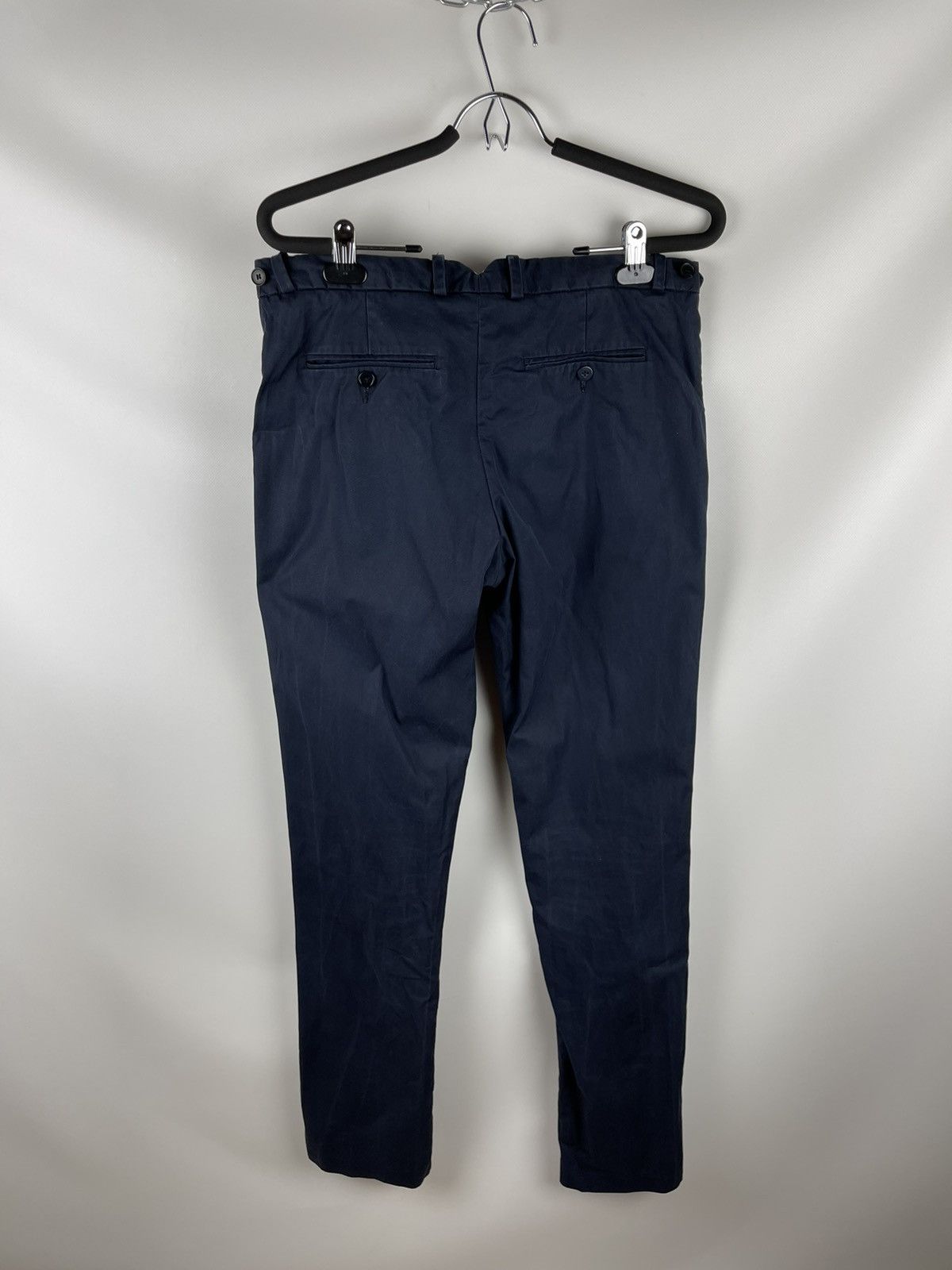 Sandro Sandro Paris cotton chinos casual pants navy blue Size US 30 / EU 46 - 2 Thumbnail