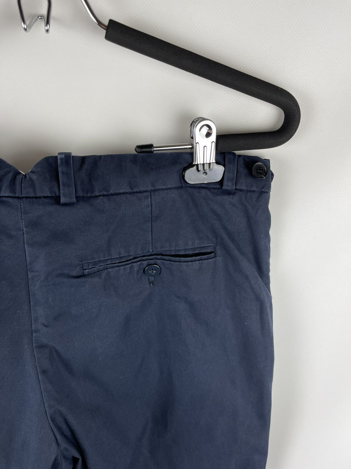 Sandro Sandro Paris cotton chinos casual pants navy blue Size US 30 / EU 46 - 10 Thumbnail