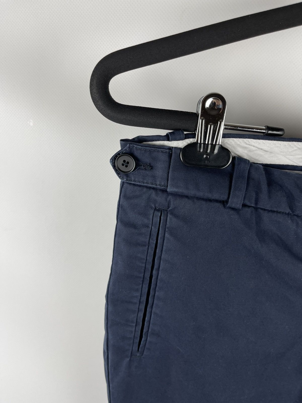 Sandro Sandro Paris cotton chinos casual pants navy blue Size US 30 / EU 46 - 5 Thumbnail
