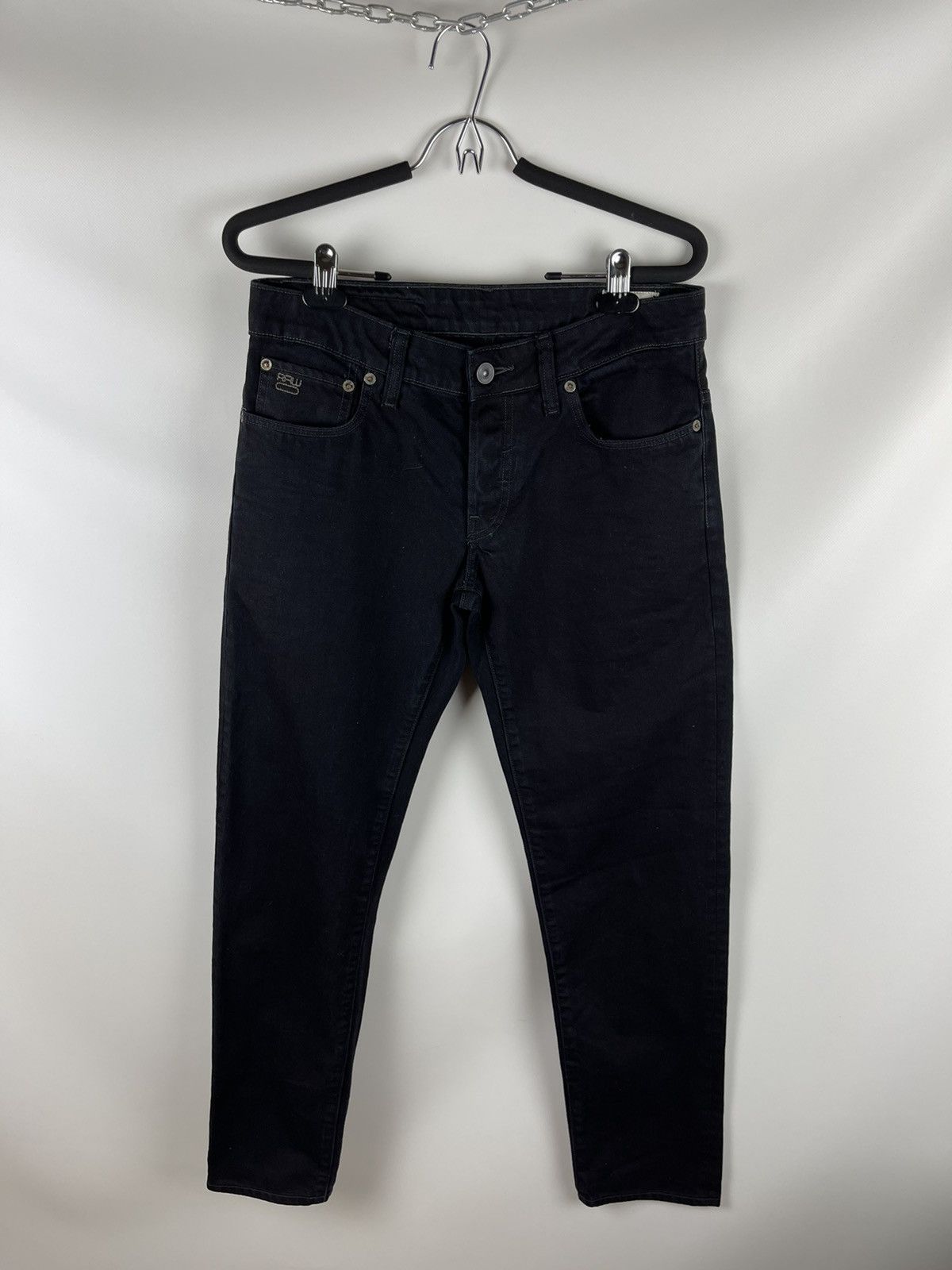 G-Star RRP 150$! G-Star Raw 3301 Low tapered denim jeans pants Size US 30 / EU 46 - 1 Thumbnail