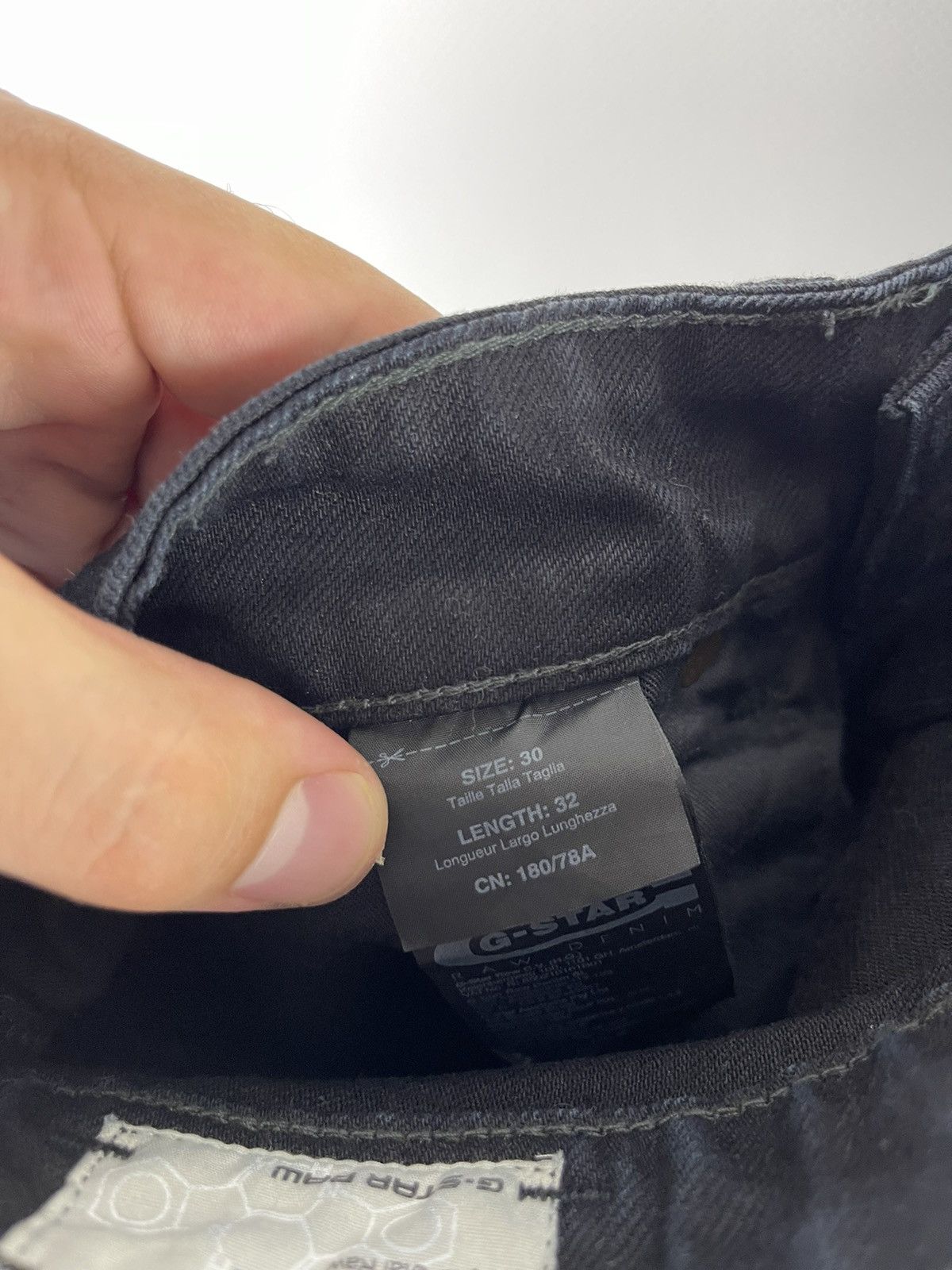 G-Star RRP 150$! G-Star Raw 3301 Low tapered denim jeans pants Size US 30 / EU 46 - 11 Thumbnail