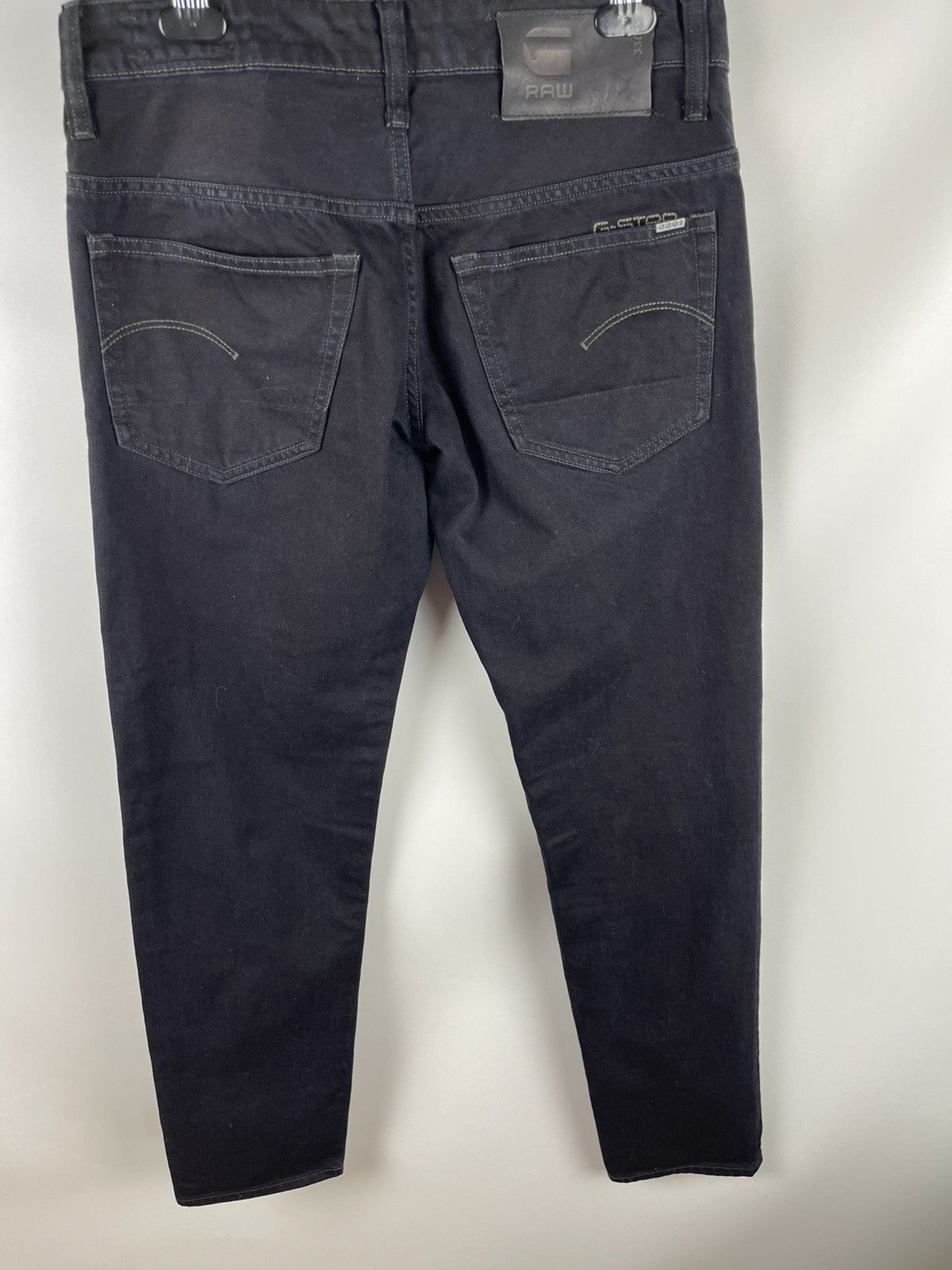 G-Star RRP 150$! G-Star Raw 3301 Low tapered denim jeans pants Size US 30 / EU 46 - 10 Thumbnail