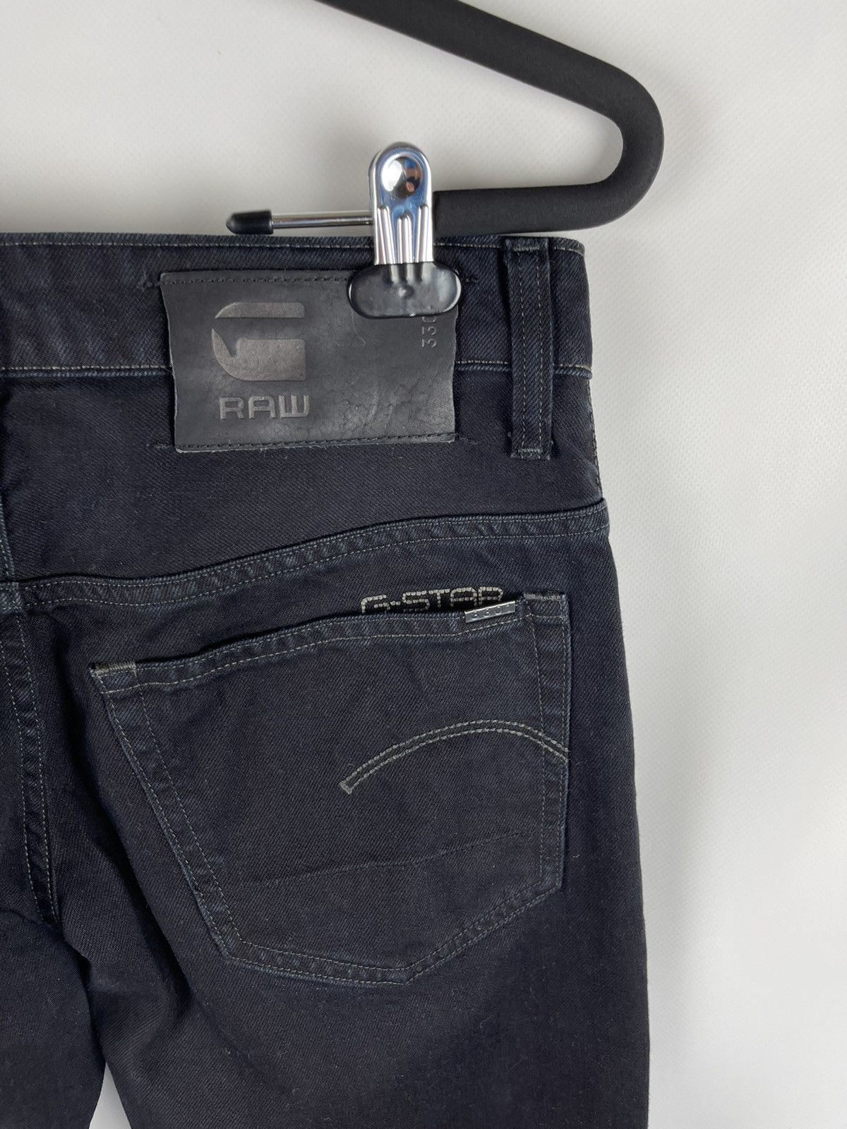 G-Star RRP 150$! G-Star Raw 3301 Low tapered denim jeans pants Size US 30 / EU 46 - 9 Thumbnail