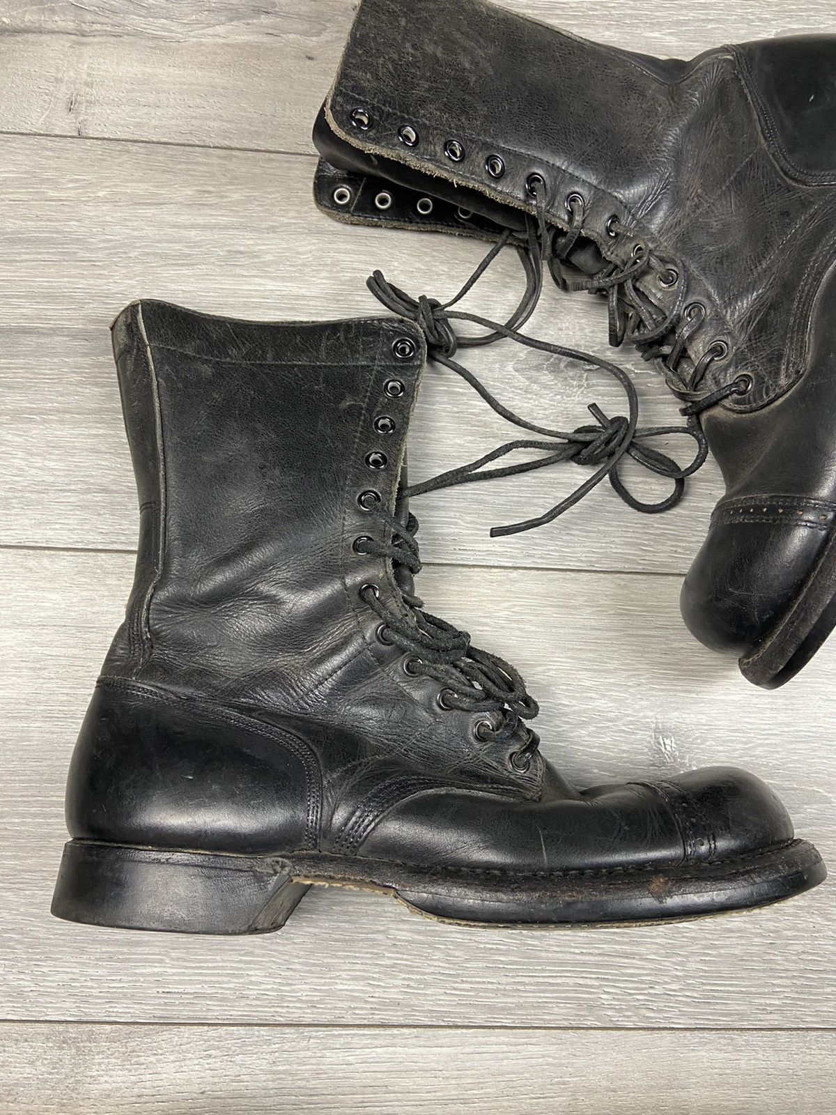 Corcoran Made In Usa Vintage Vintage CORCORAN Military Jump Boots Mens Size 9D Black Grailed