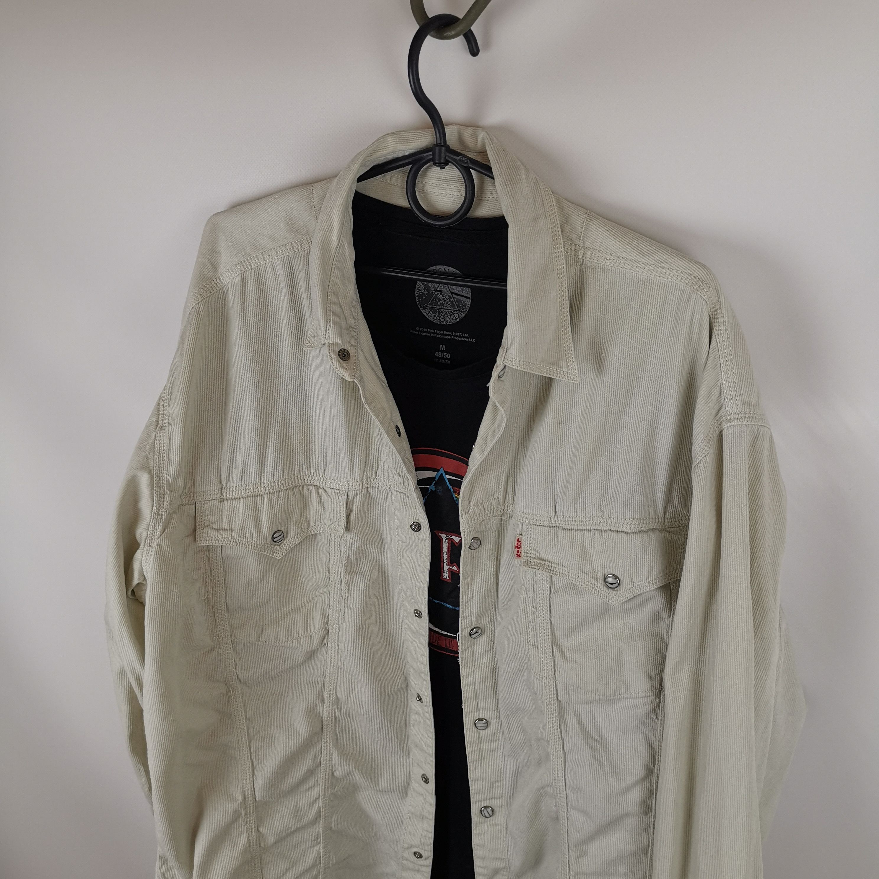 Levi's Levi's vintage 90s corduroy beige overshirt jacket Size US L / EU 52-54 / 3 - 2 Thumbnail