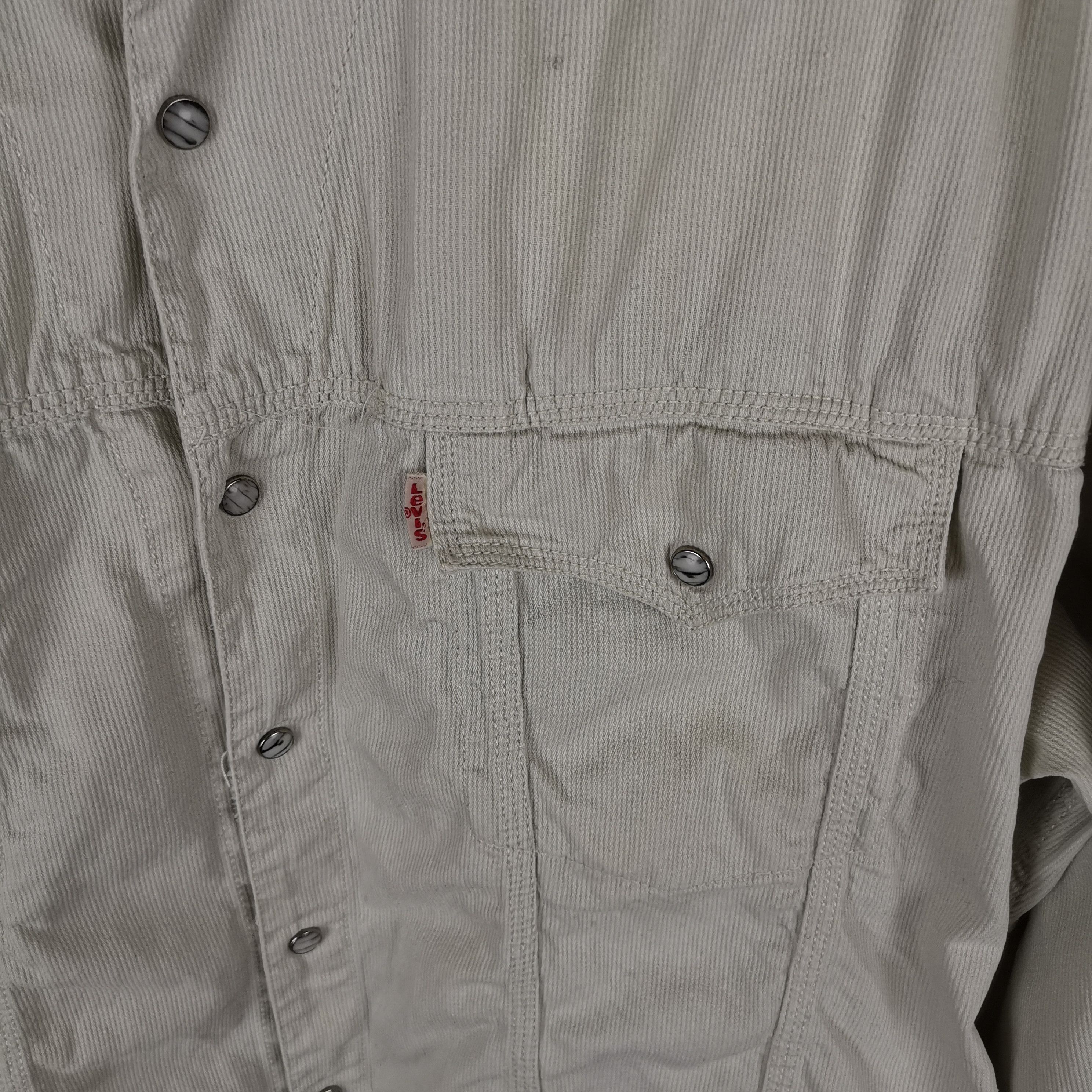 Levi's Levi's vintage 90s corduroy beige overshirt jacket Size US L / EU 52-54 / 3 - 9 Thumbnail
