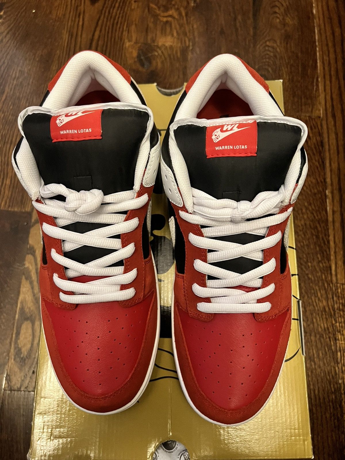Warren Lotas Warren Lotas Dunk OG Jason Red Size US 11 / EU 44 - 3 Thumbnail